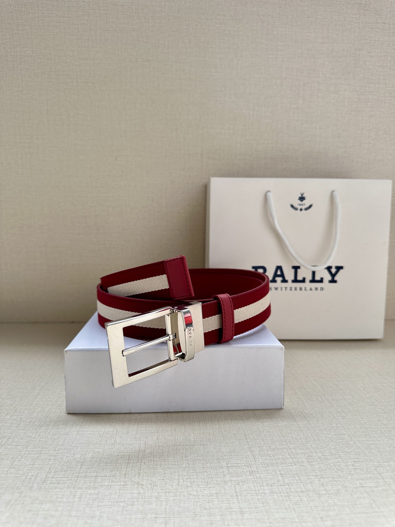 Bally Male Basic Belt M-l