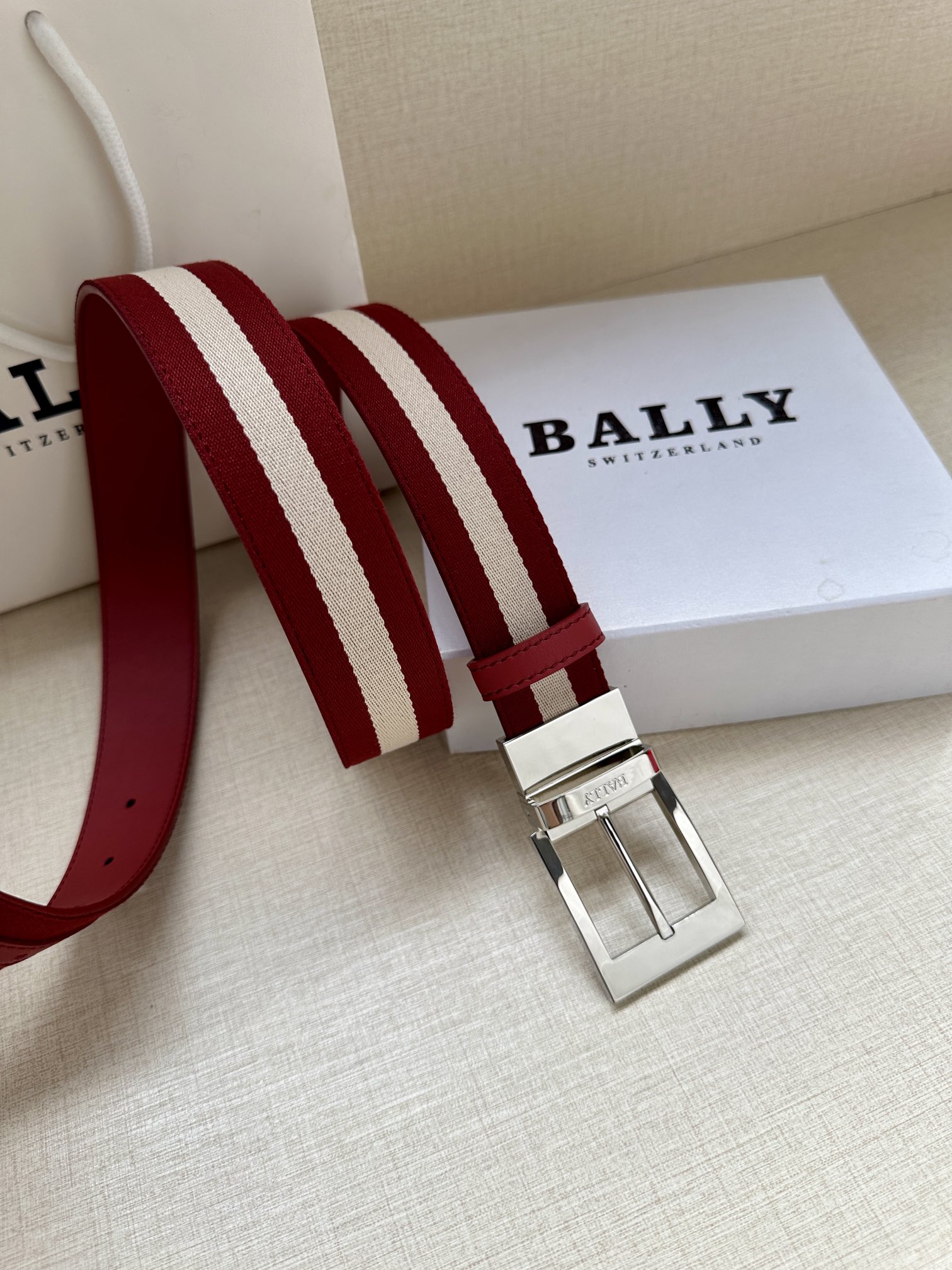Bally Male Basic Belt M-l