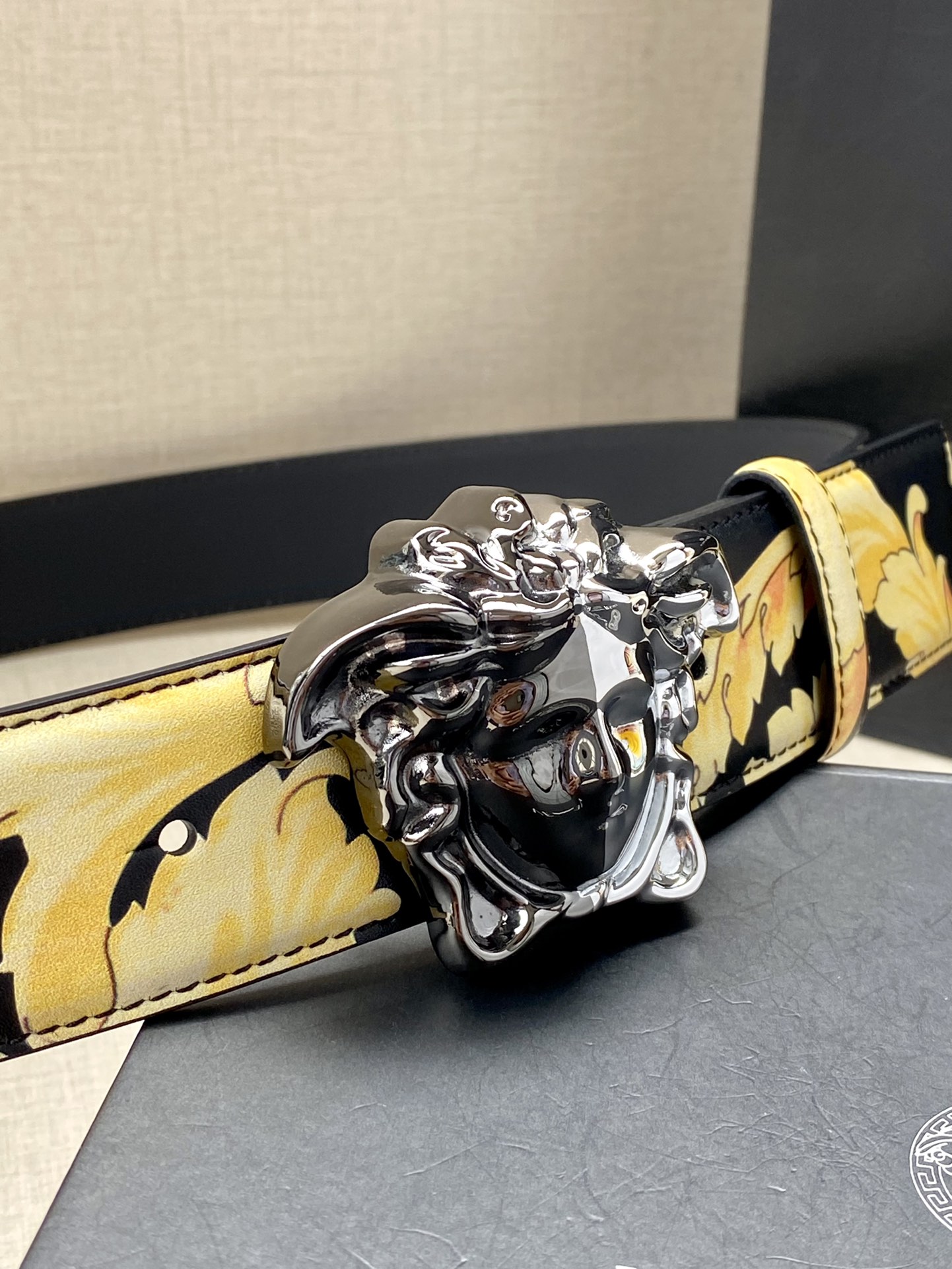 Versace Basic Belt Black S-m-l