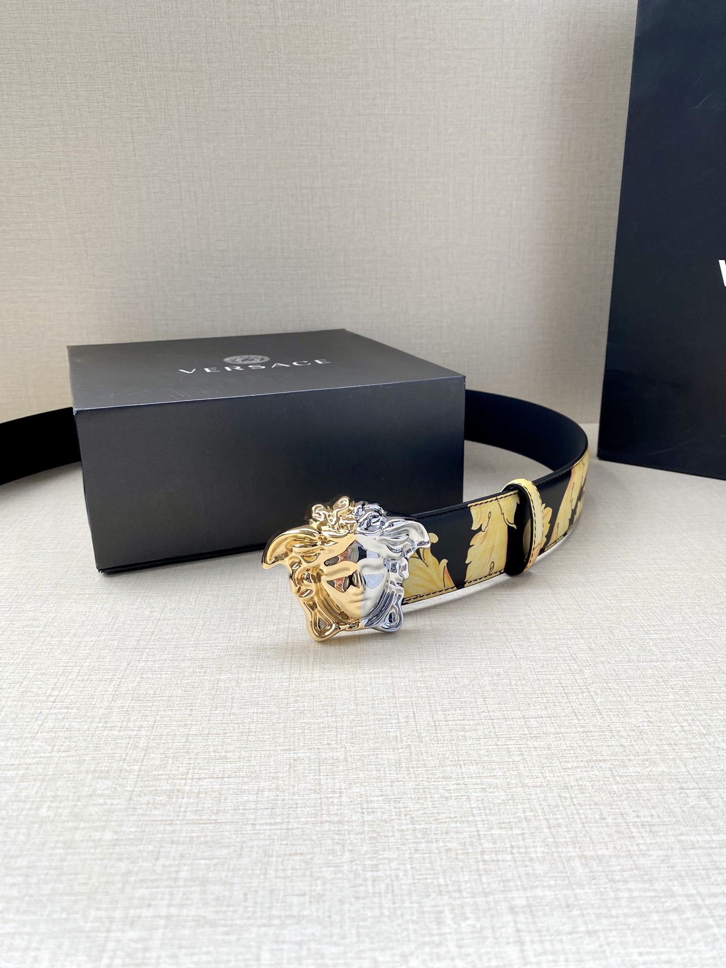 Versace Basic Belt Black S-m-l