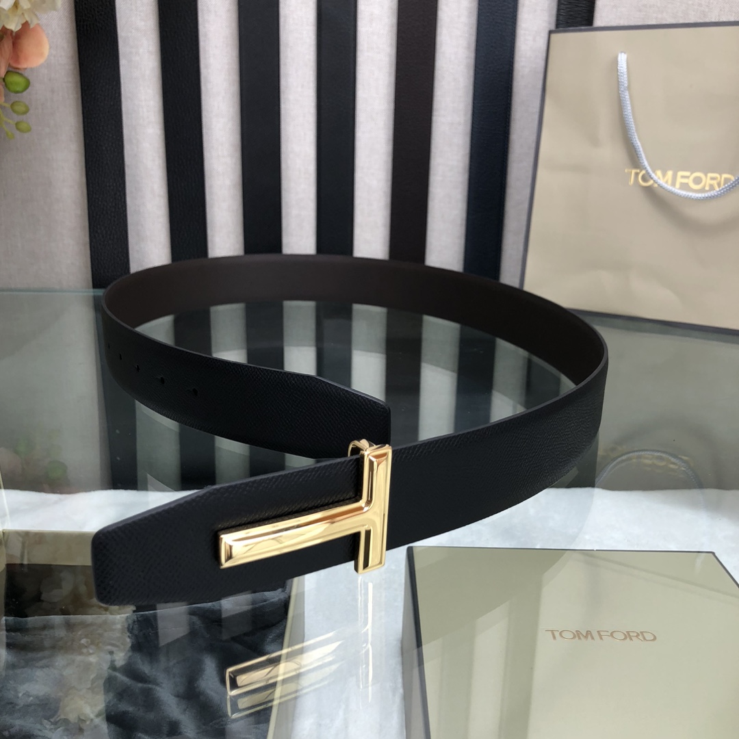 Tom Ford Basic Belt Top Grain Leather