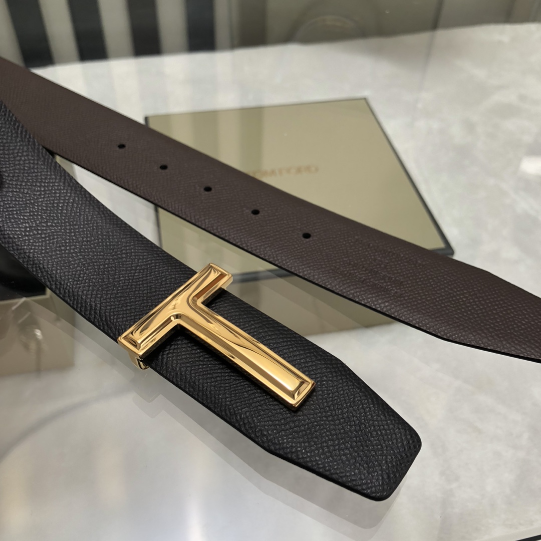 Tom Ford Basic Belt Top Grain Leather