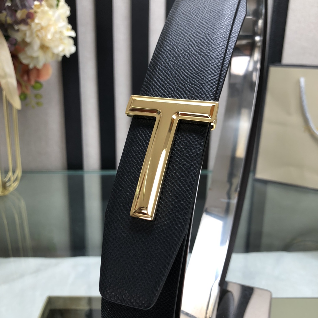 Tom Ford Basic Belt Top Grain Leather