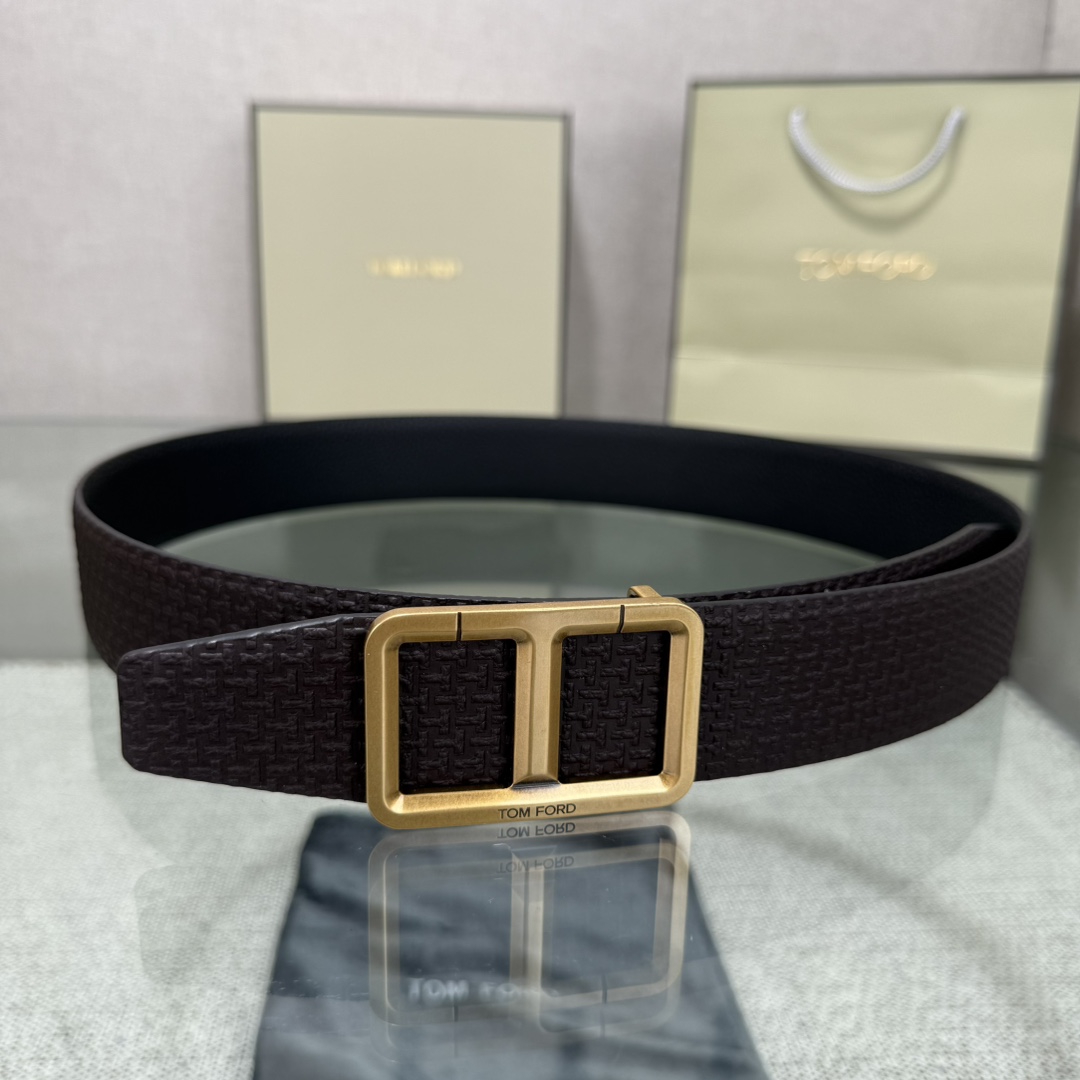 Tom Ford Basic Belt Top Grain Leather