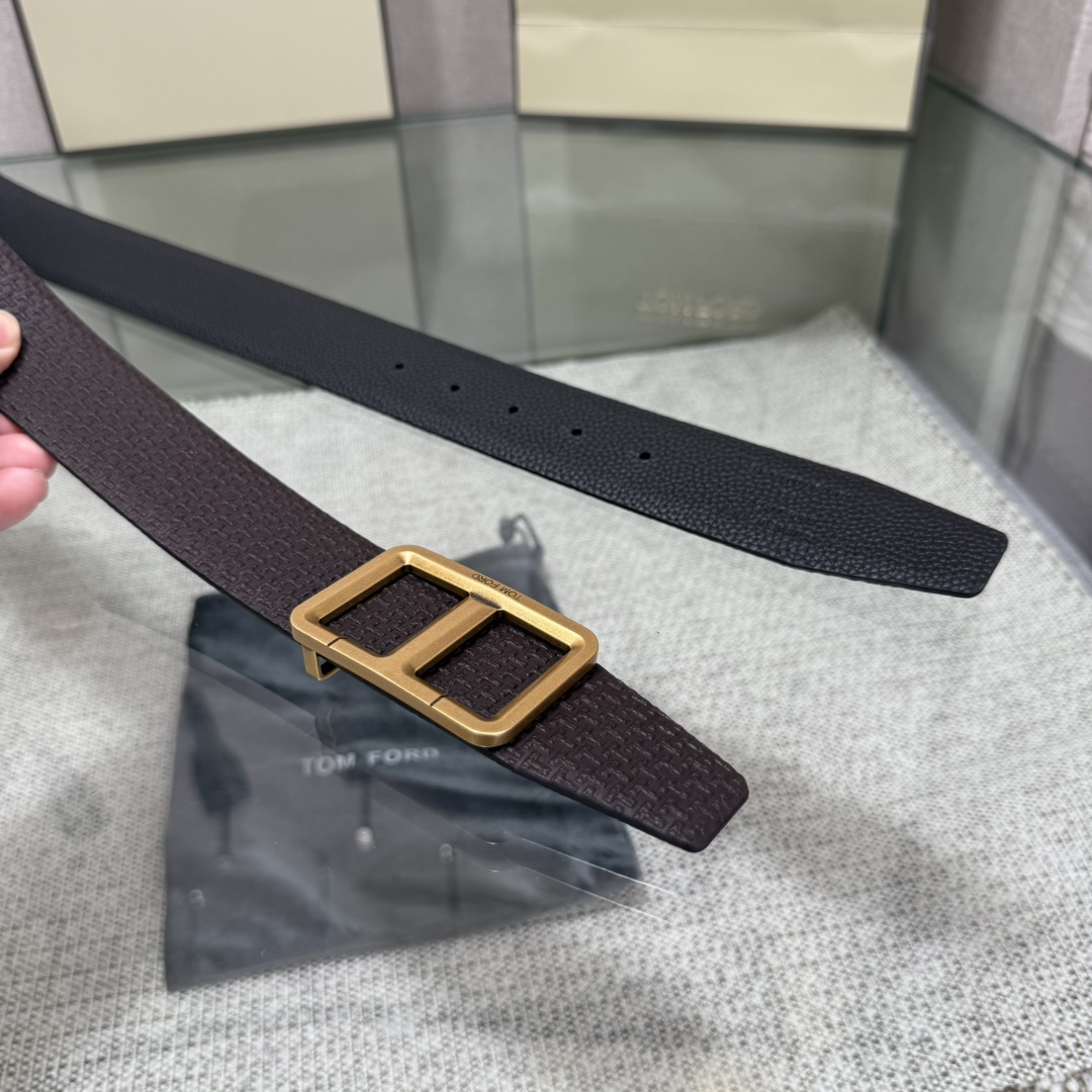 Tom Ford Basic Belt Top Grain Leather