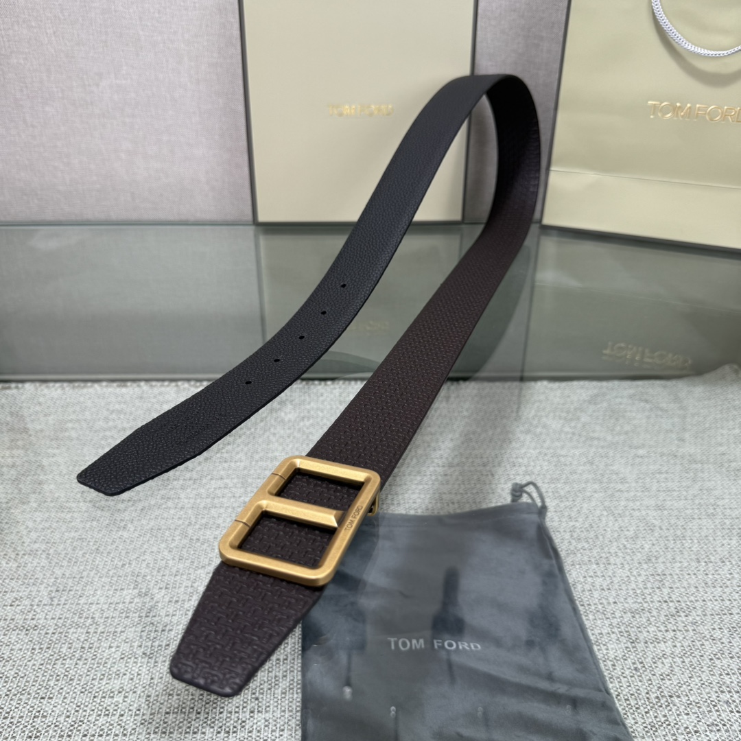 Tom Ford Basic Belt Top Grain Leather