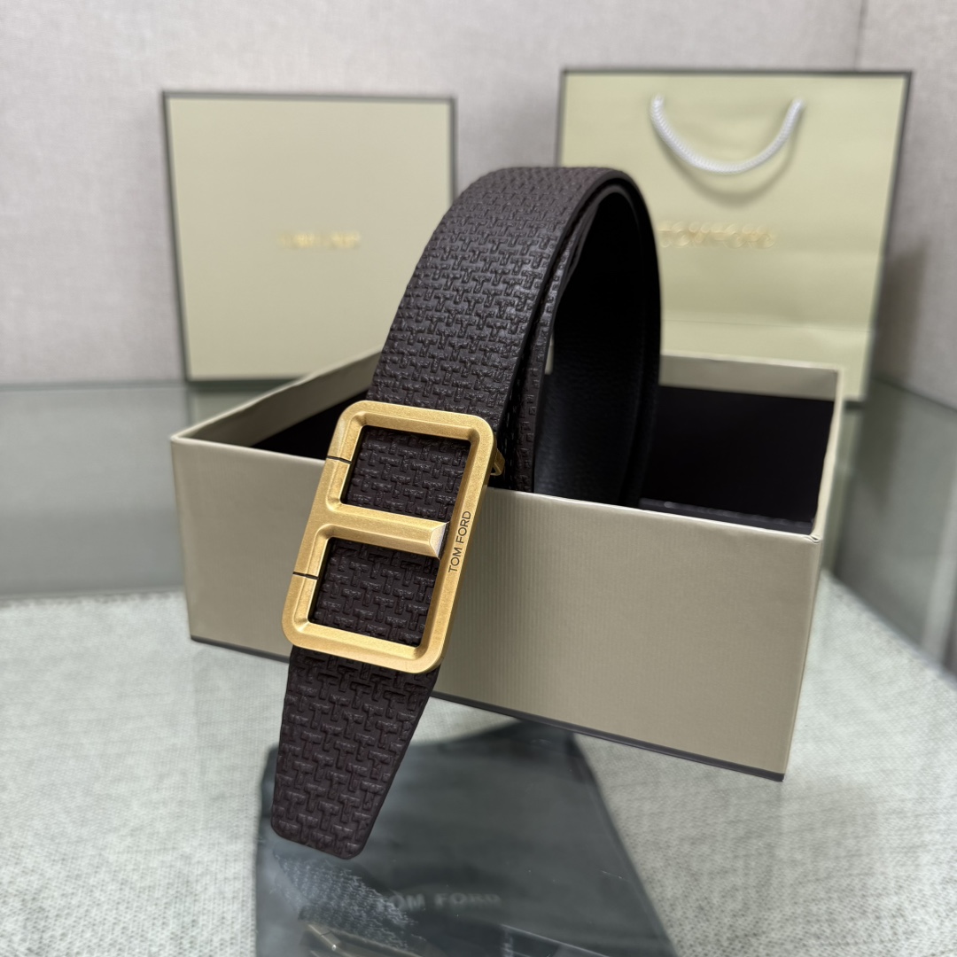 Tom Ford Basic Belt Top Grain Leather