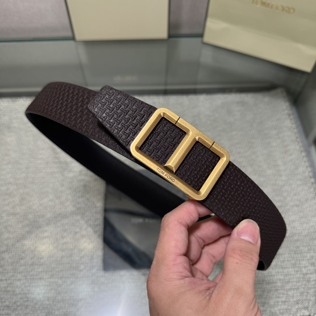 Tom Ford Basic Belt Top Grain Leather