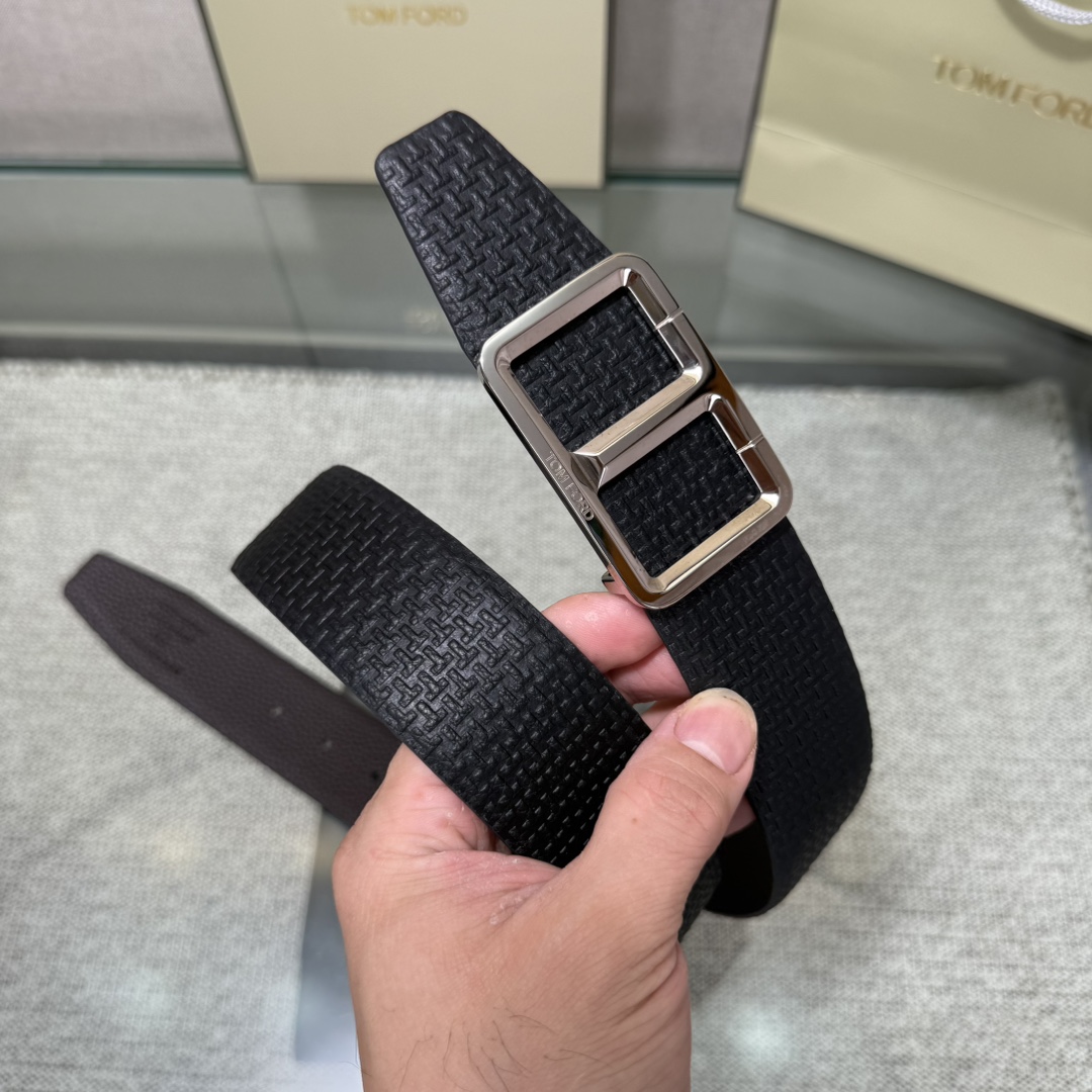 Tom Ford Basic Belt Top Grain Leather