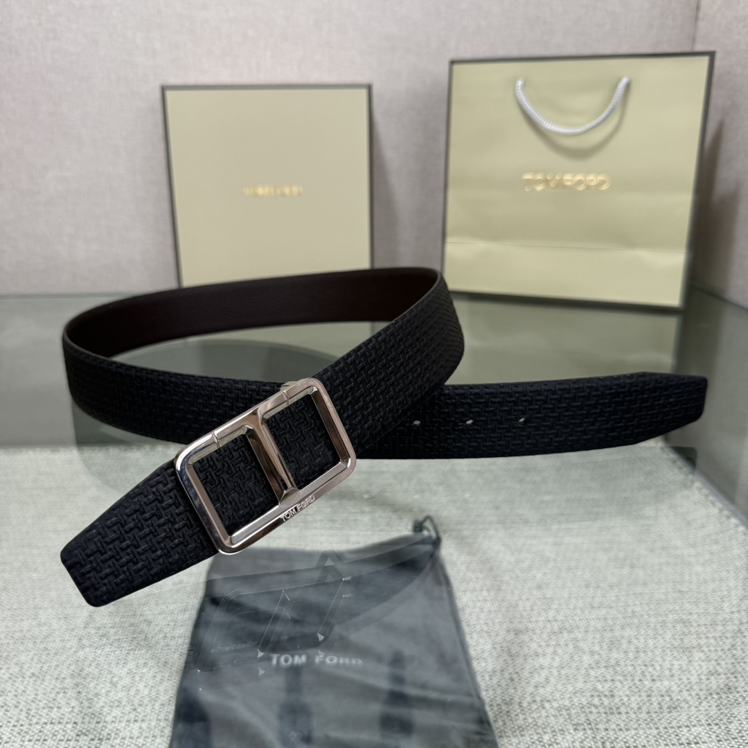 Tom Ford Basic Belt Top Grain Leather