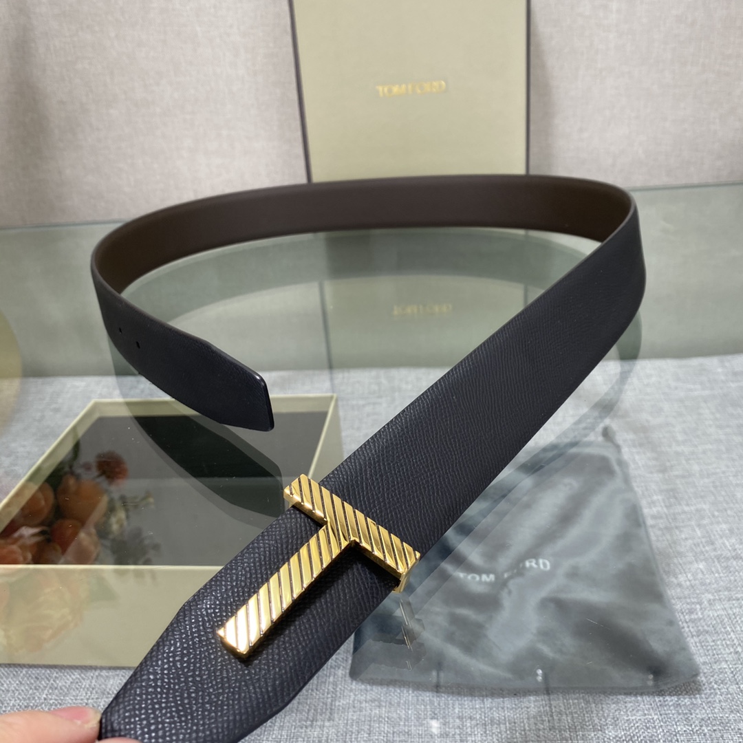 Tom Ford Basic Belt Top Grain Leather