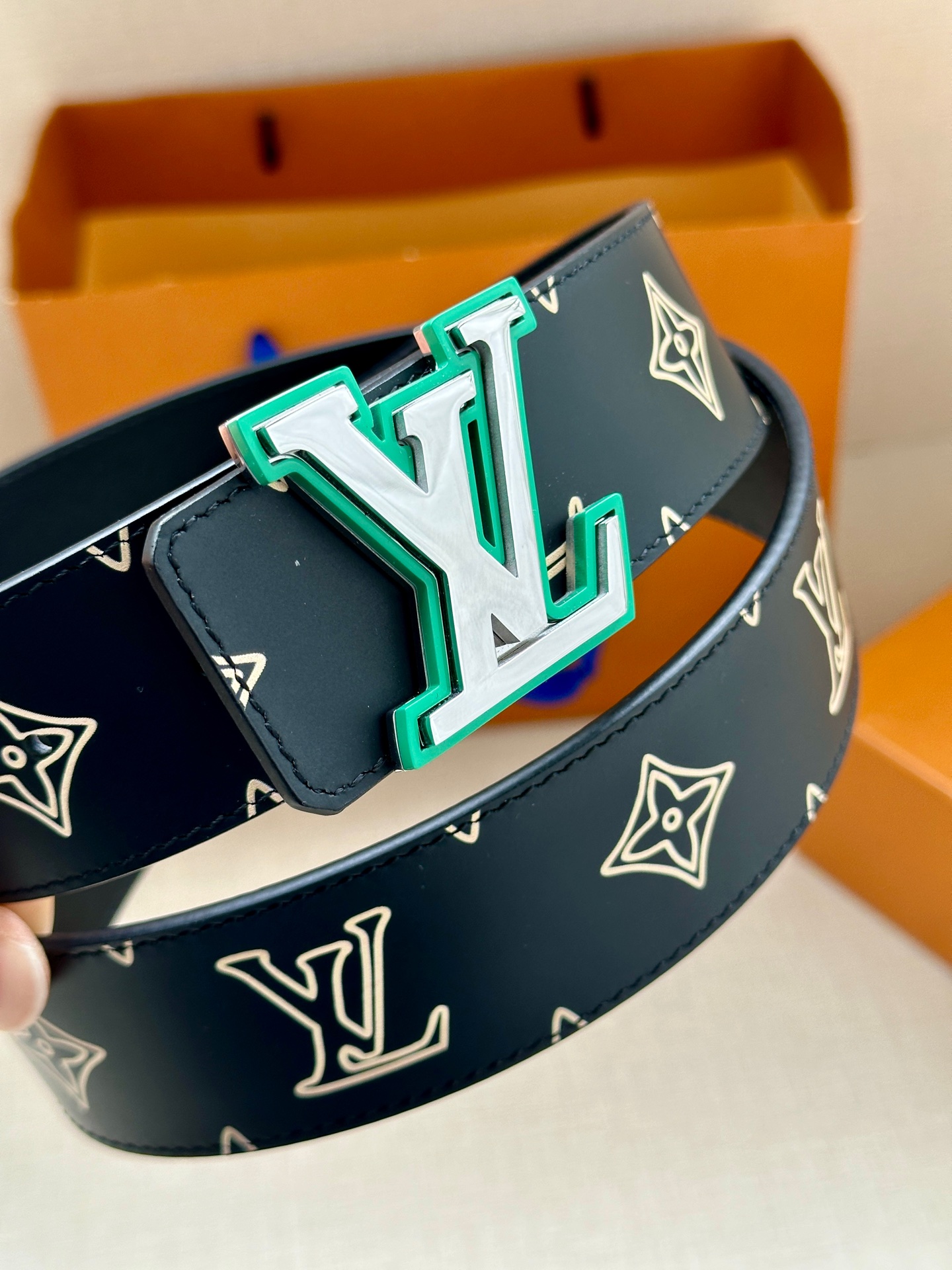 Louis Vuitton Basic Belt Cow Leather L