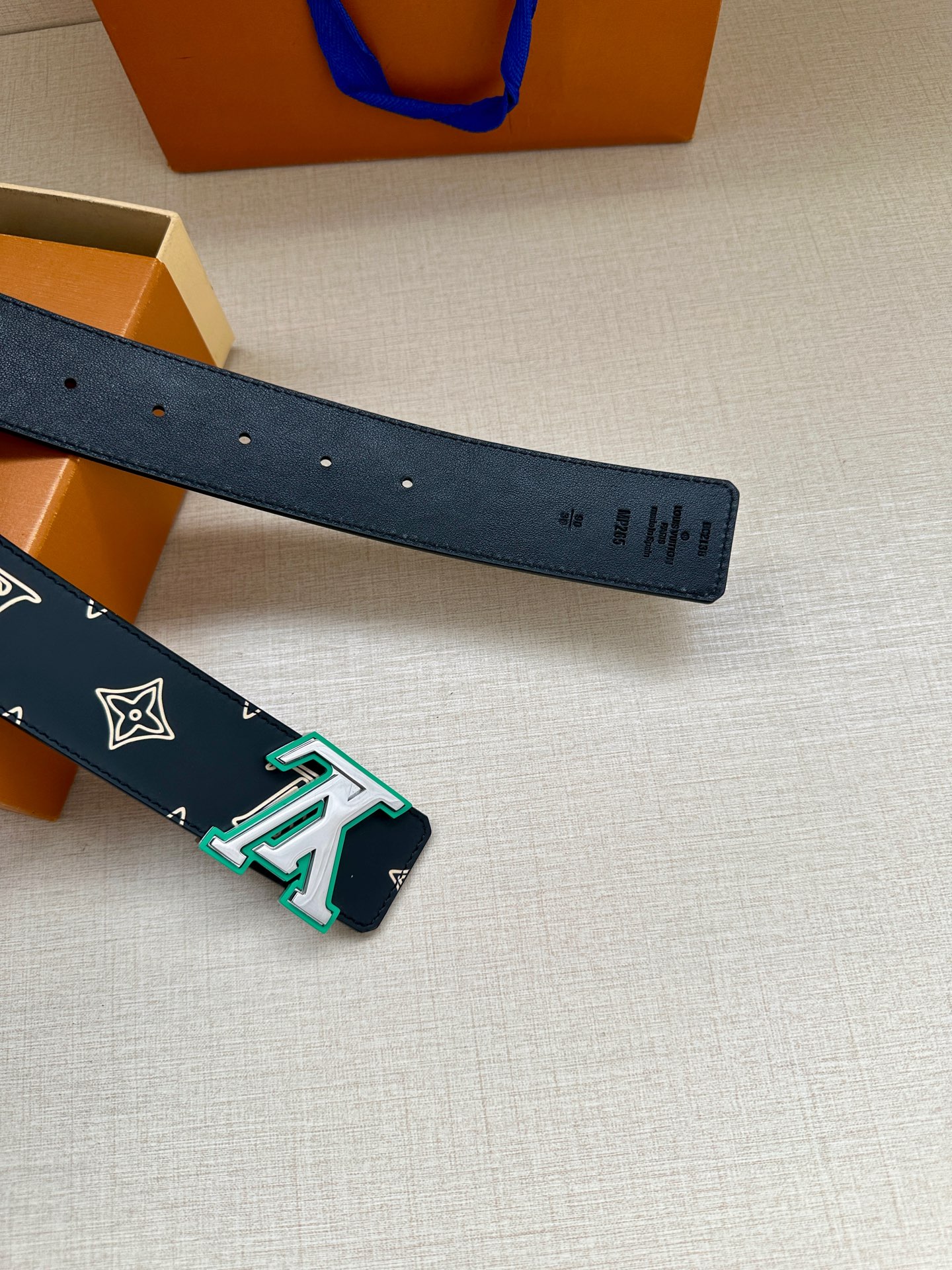 Louis Vuitton Basic Belt Cow Leather L