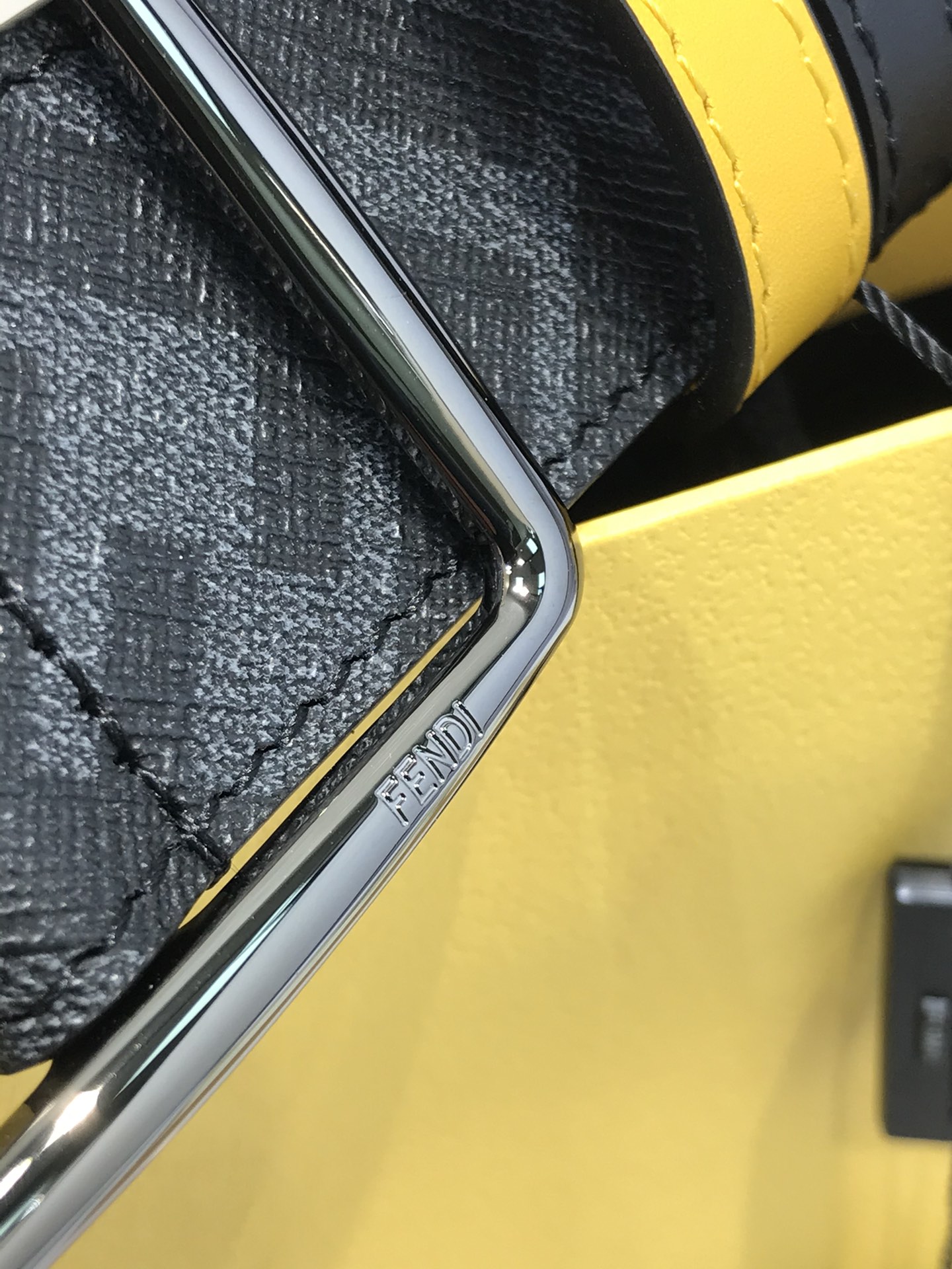 Fendi Male Leather Belt Cow Leather 35mm