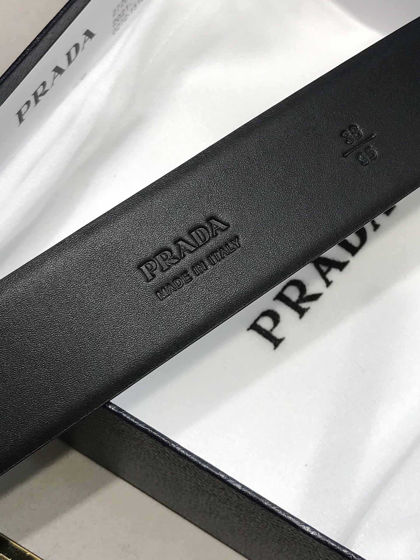 Leather Belt Top Grain Leather 35mm