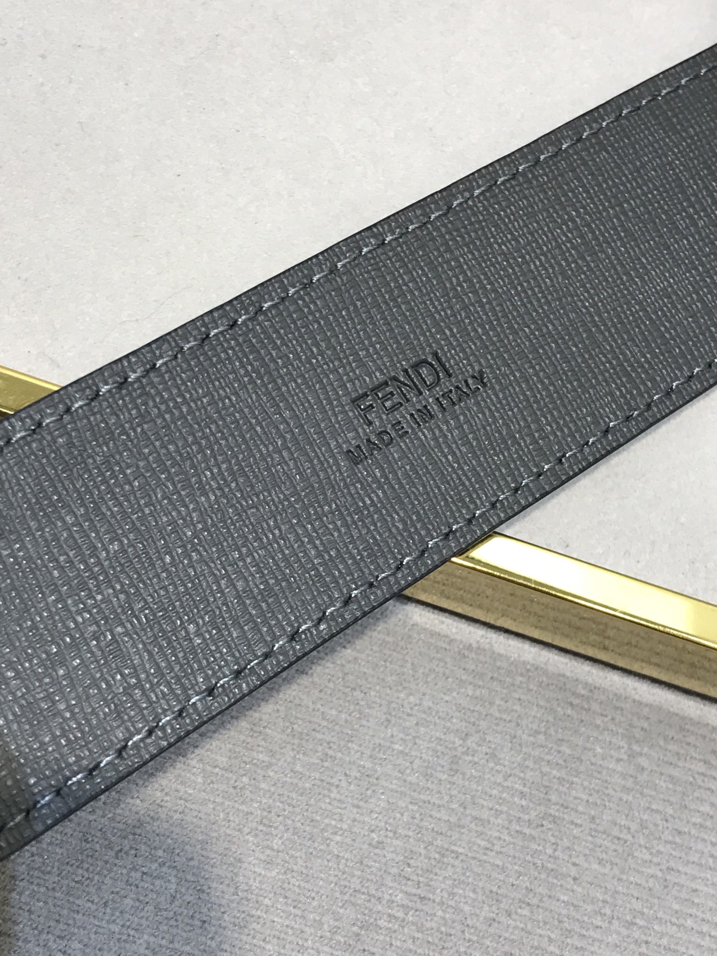 Fendi Leather Belt Cow Leather 35mm