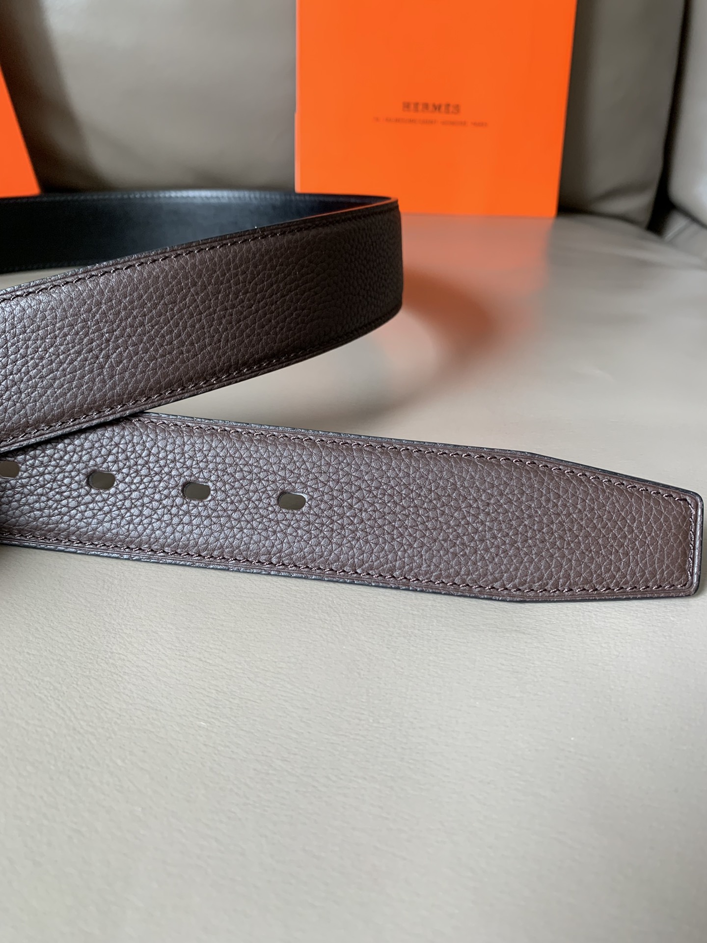 Hermès Male Basic Belt Cow Leather 40mm-s-m