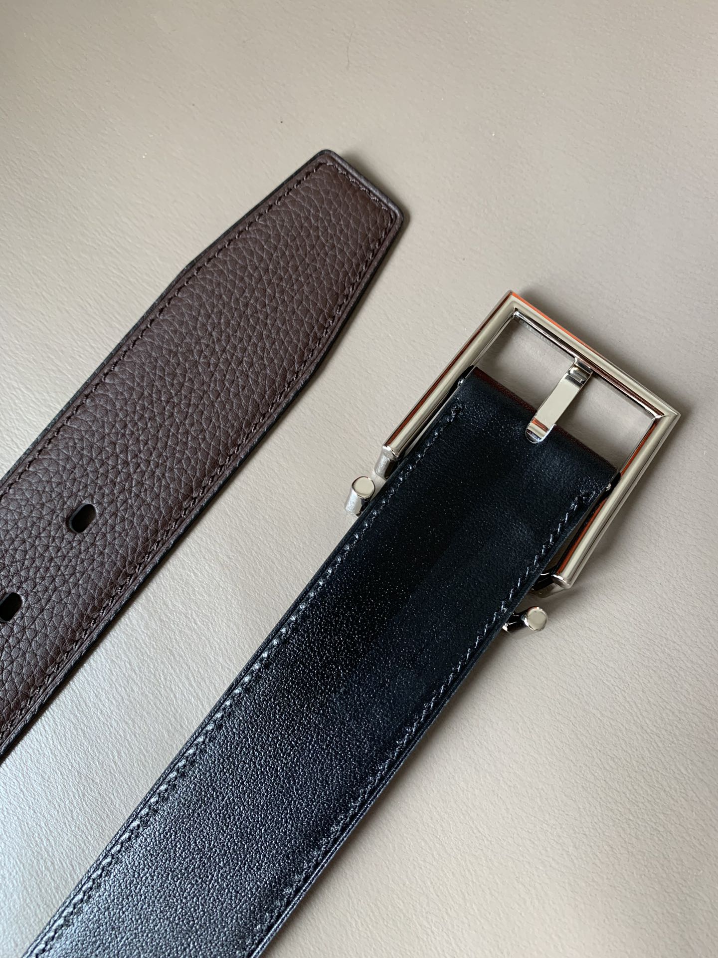 Hermès Male Basic Belt Cow Leather 40mm-s-m