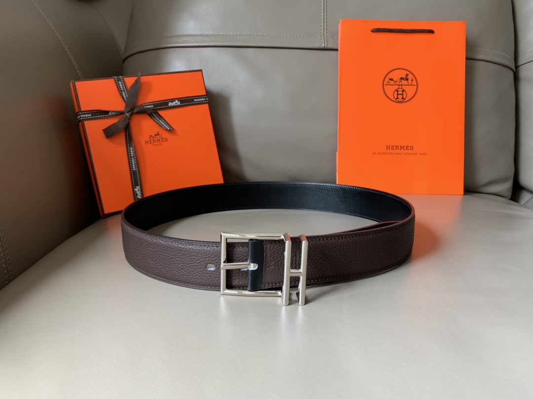 Hermès Male Basic Belt Cow Leather 40mm-s-m
