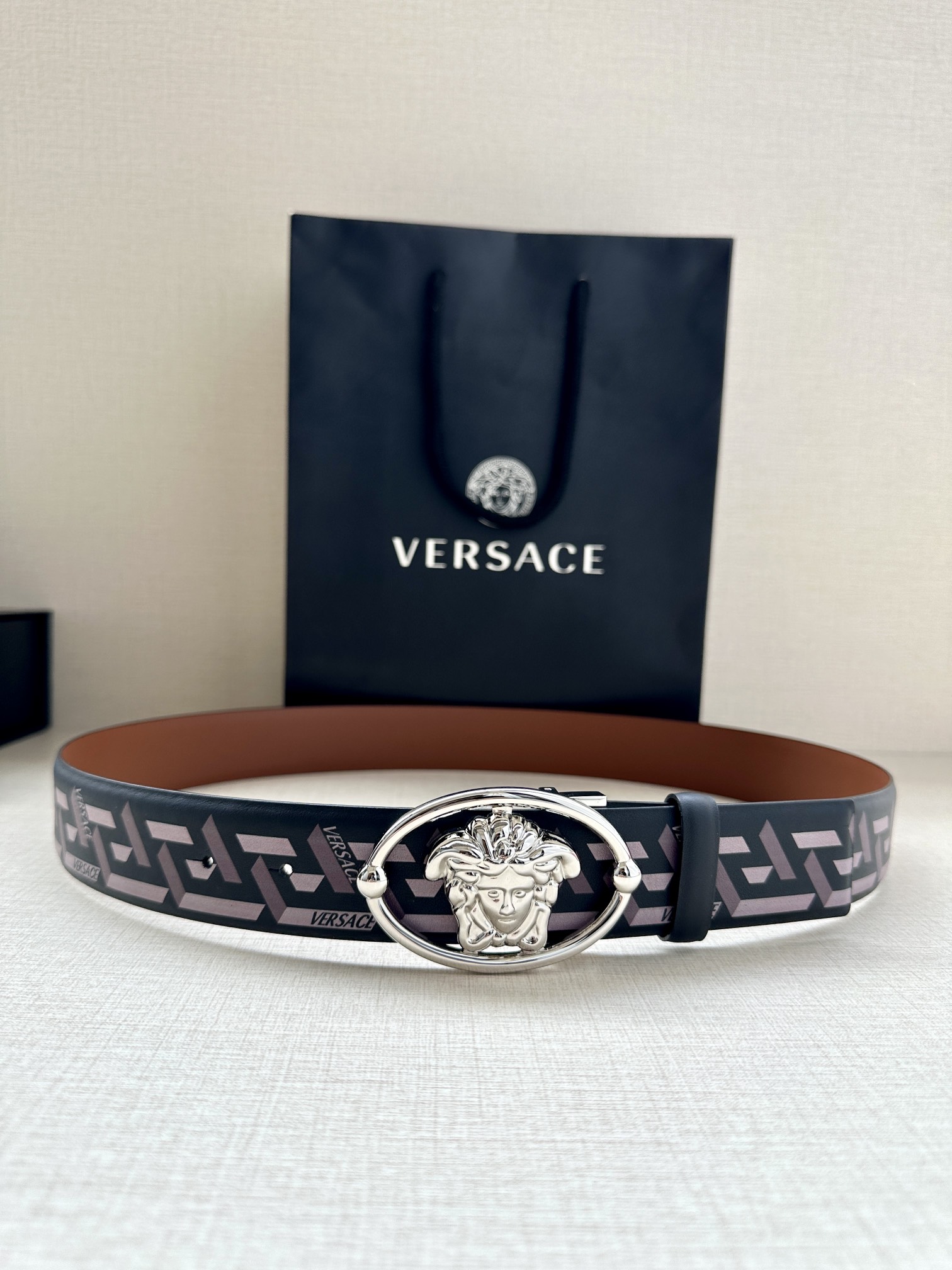Versace Male Basic Belt S-m