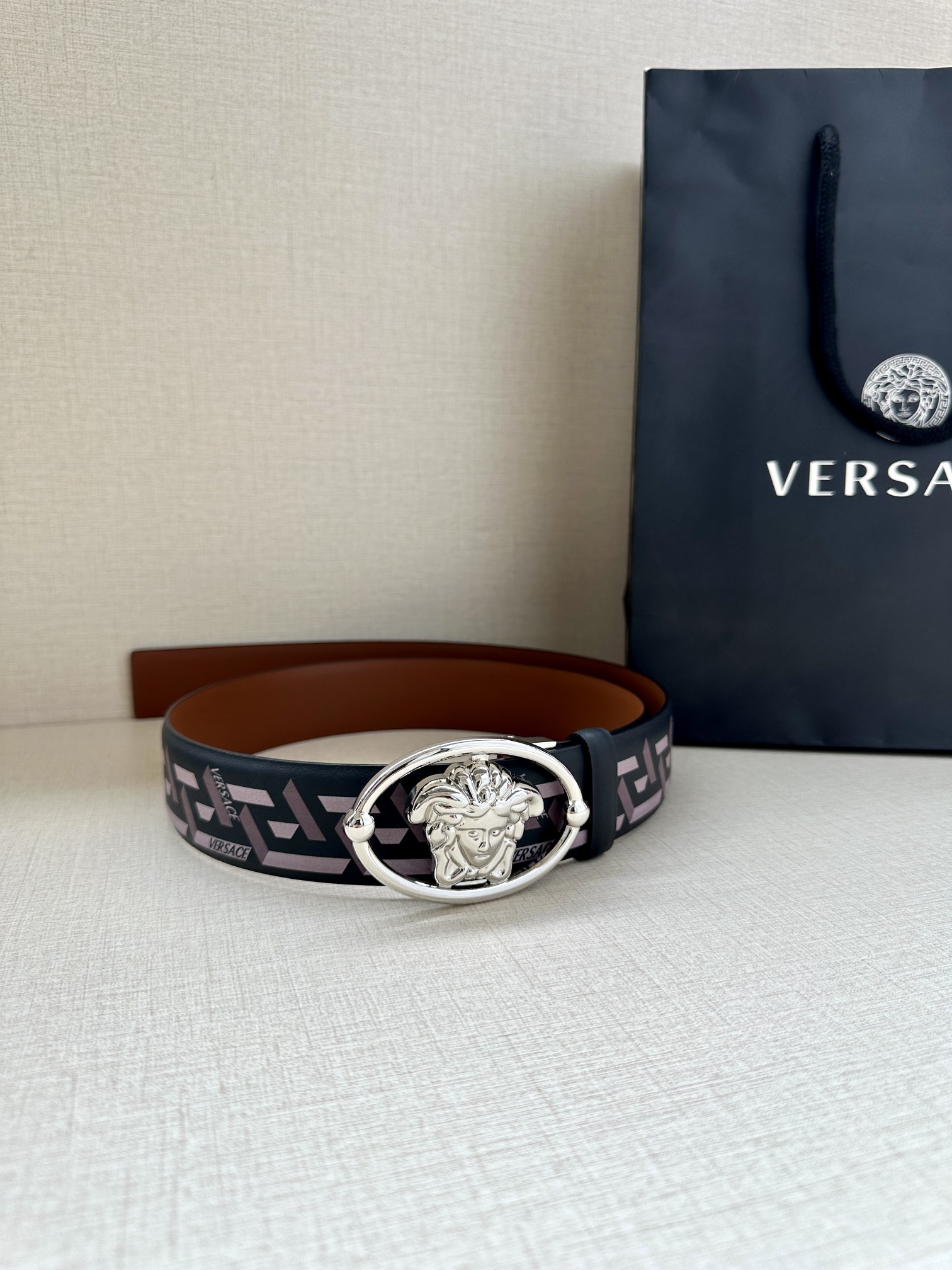 Versace Male Basic Belt S-m