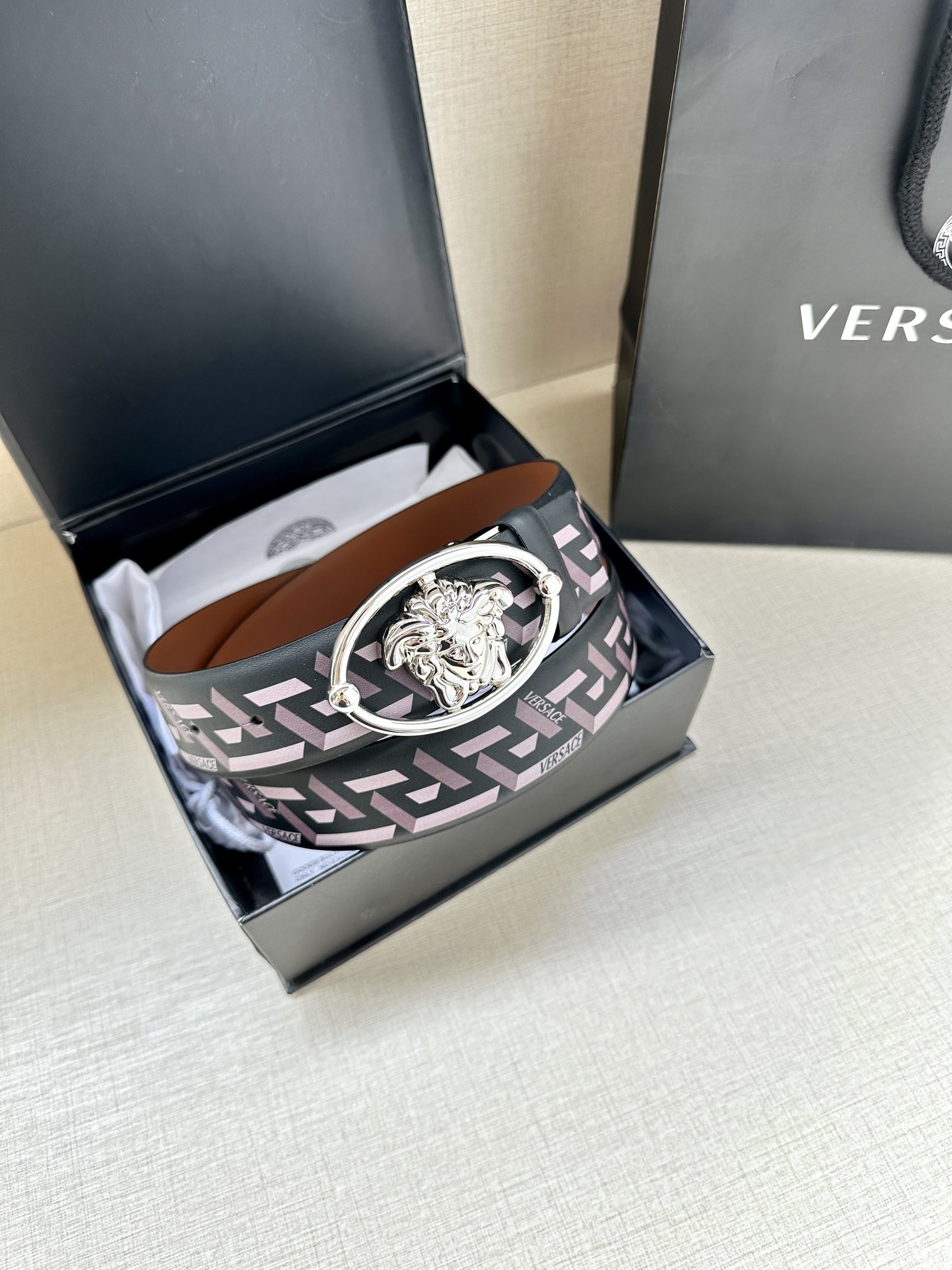 Versace Male Basic Belt S-m