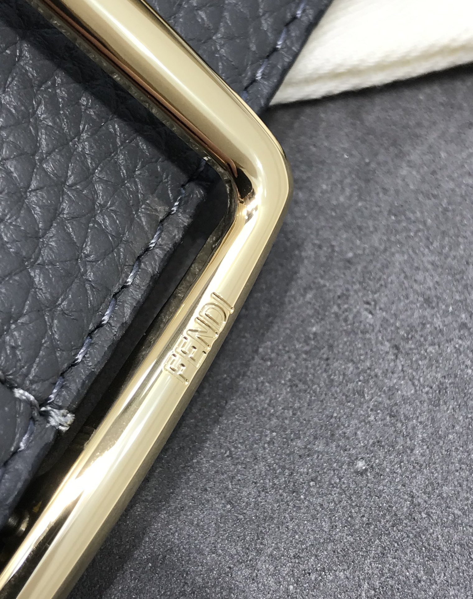 Fendi Leather Belt Cow Leather 35mm