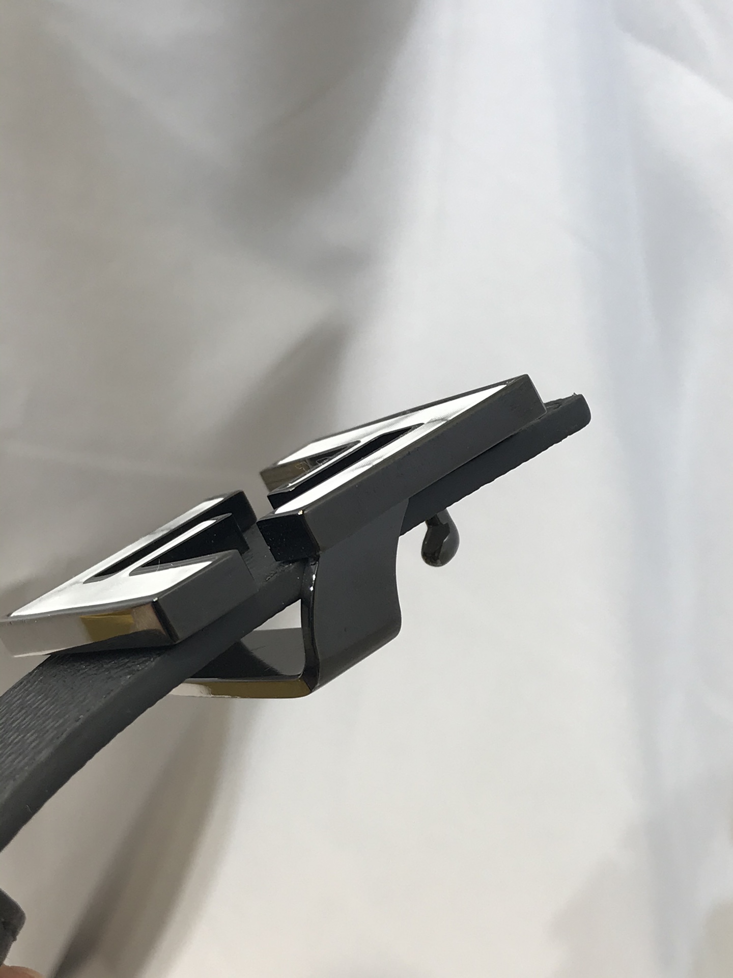 Fendi Leather Belt Cow Leather M