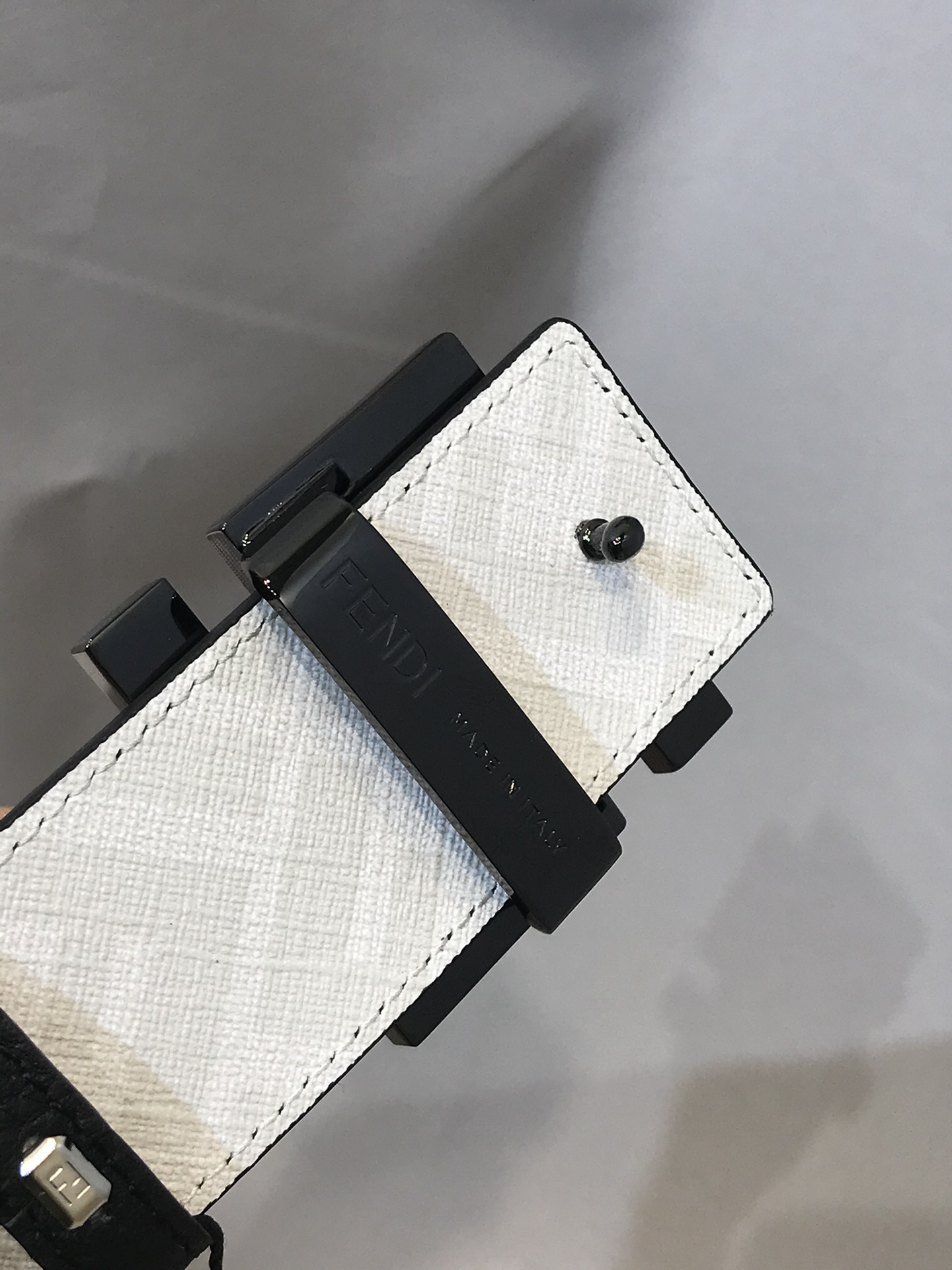 Fendi Leather Belt Cow Leather M