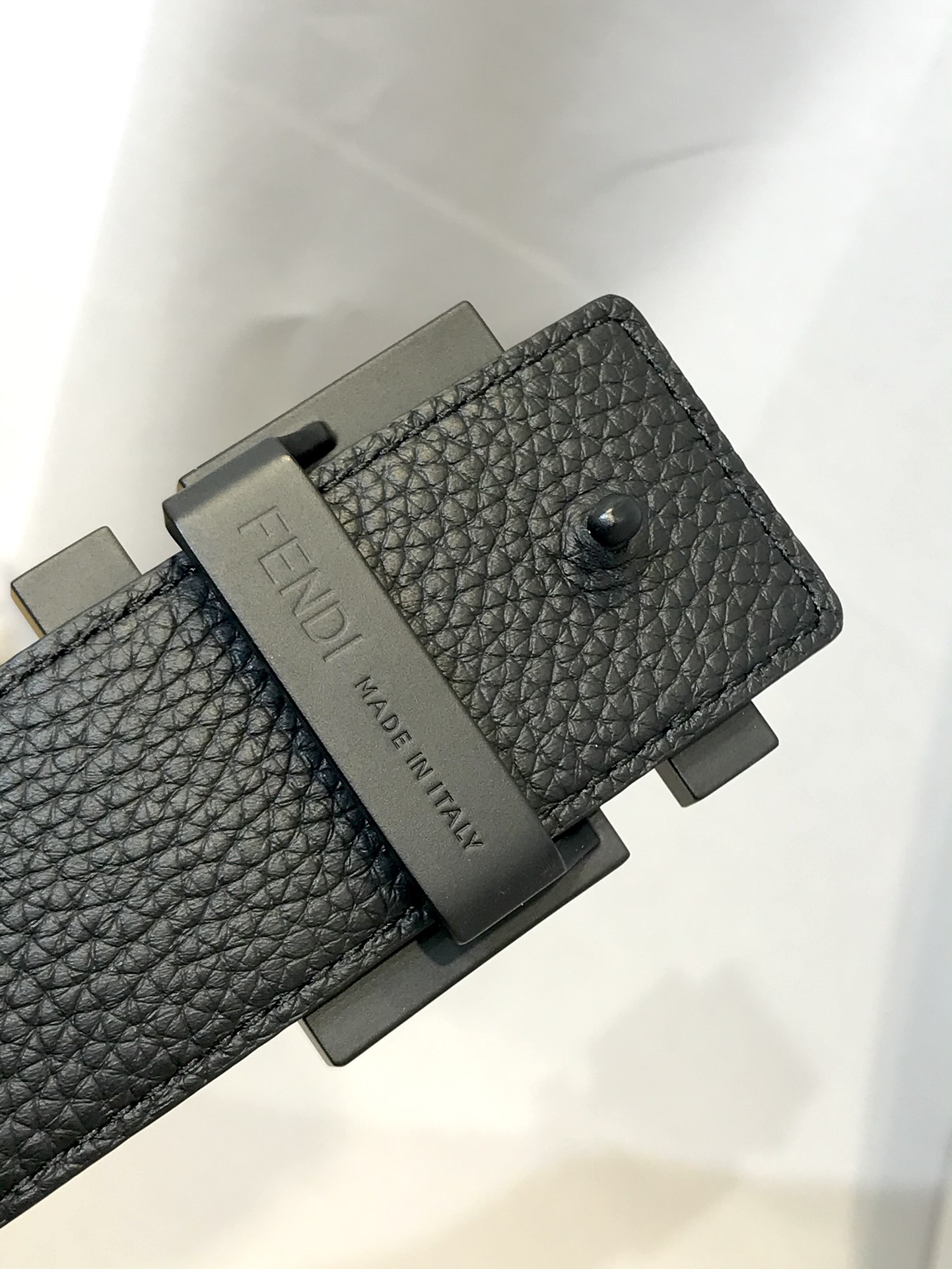 Fendi Leather Belt Cow Leather M