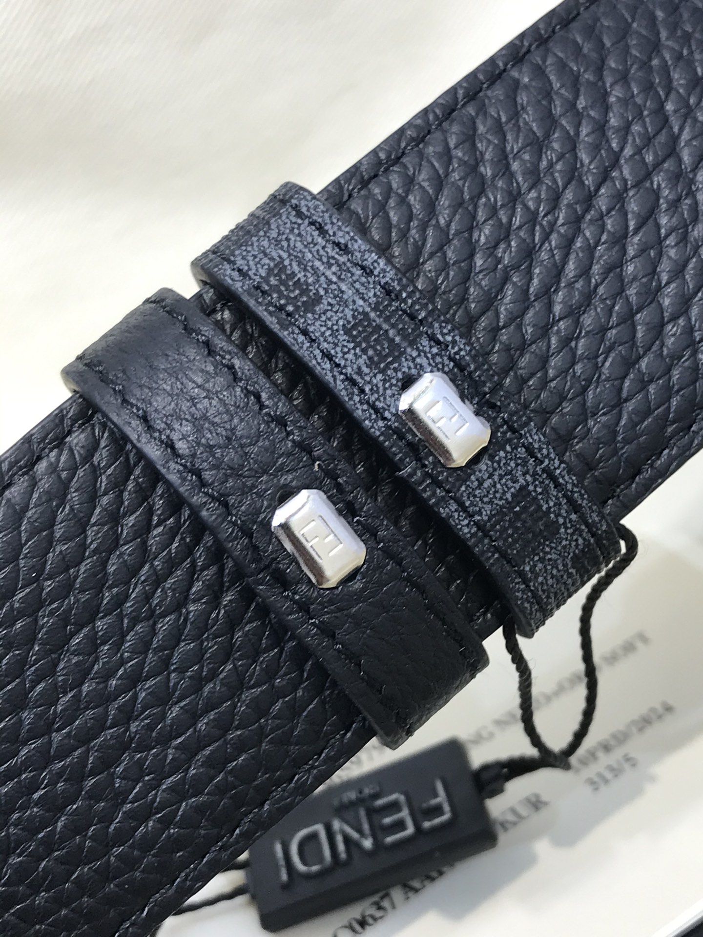 Fendi Leather Belt Cow Leather M