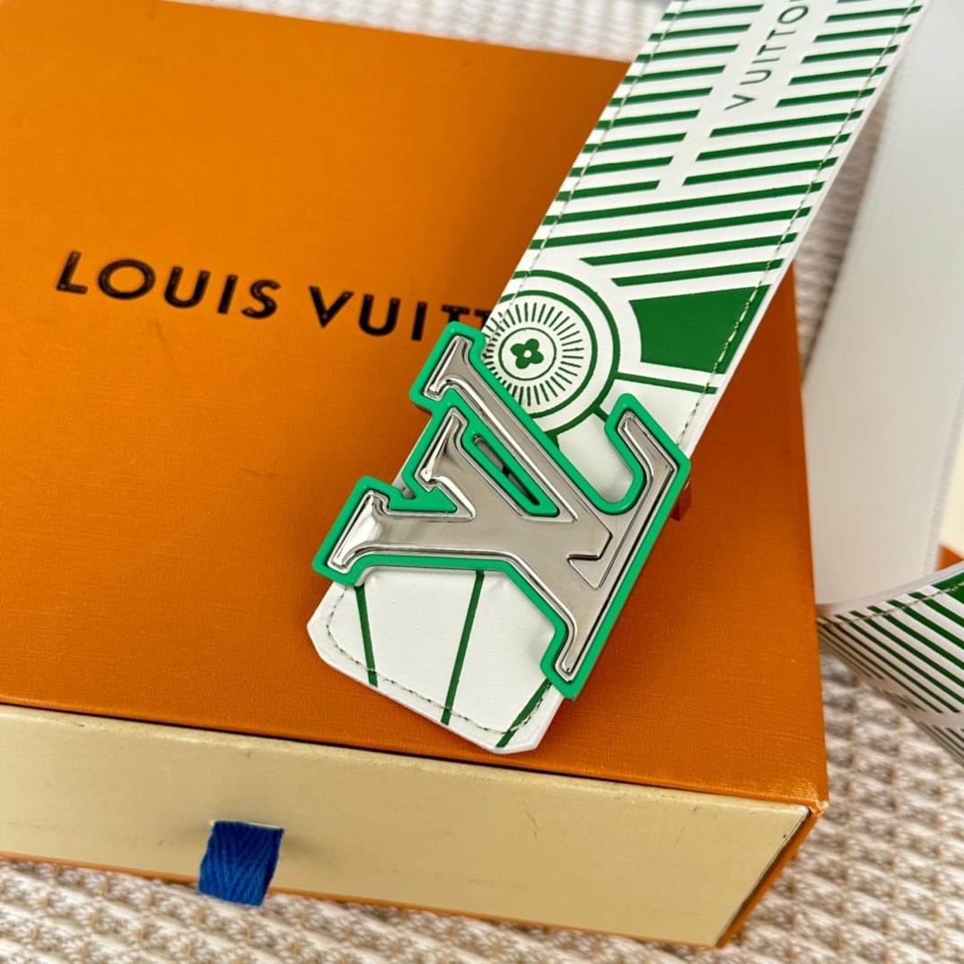 Louis Vuitton Basic Belt Cow Leather 40mm-m-l