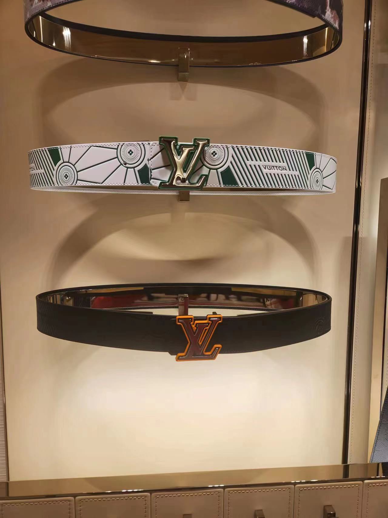 Louis Vuitton Basic Belt Cow Leather 40mm-m-l