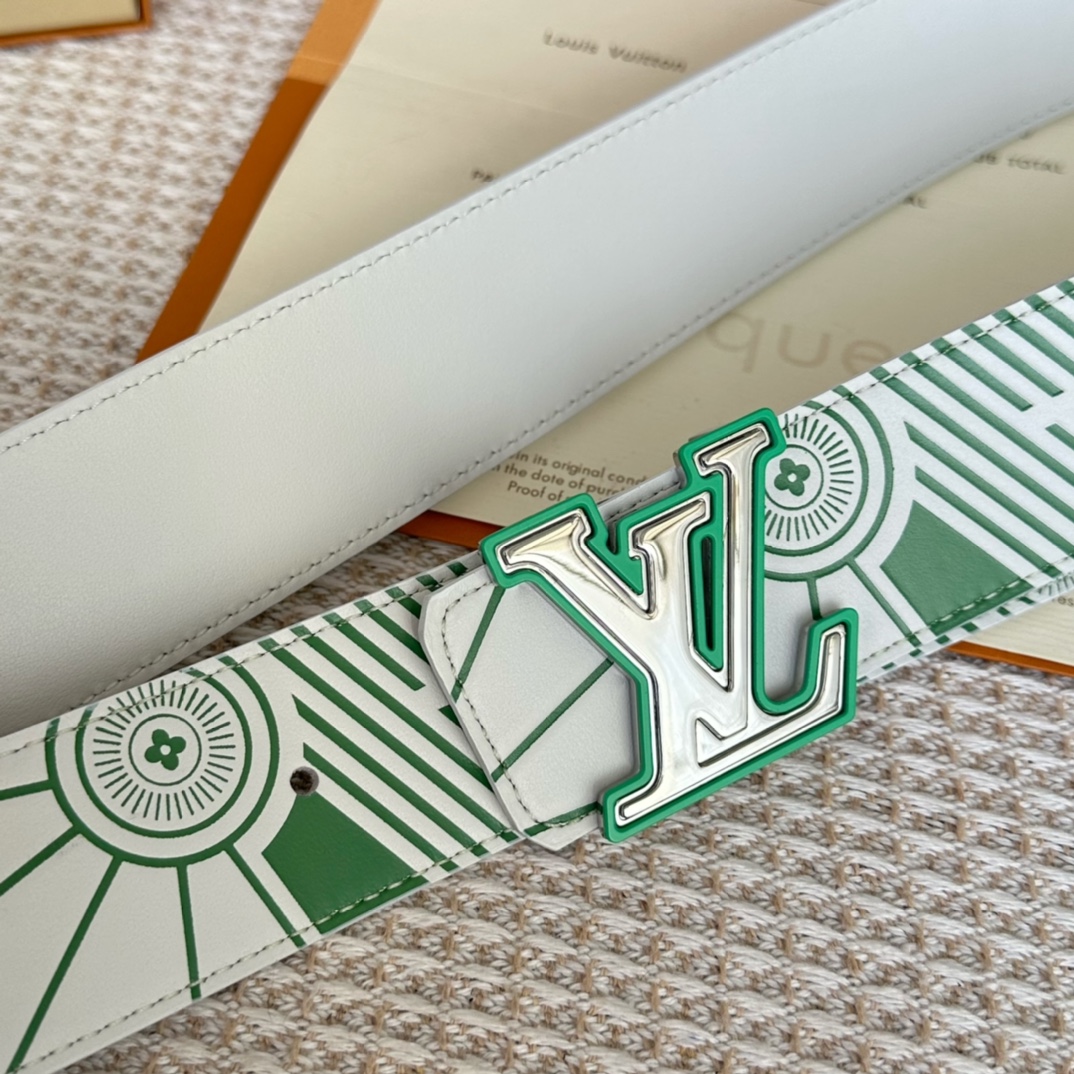 Louis Vuitton Basic Belt Cow Leather 40mm-m-l