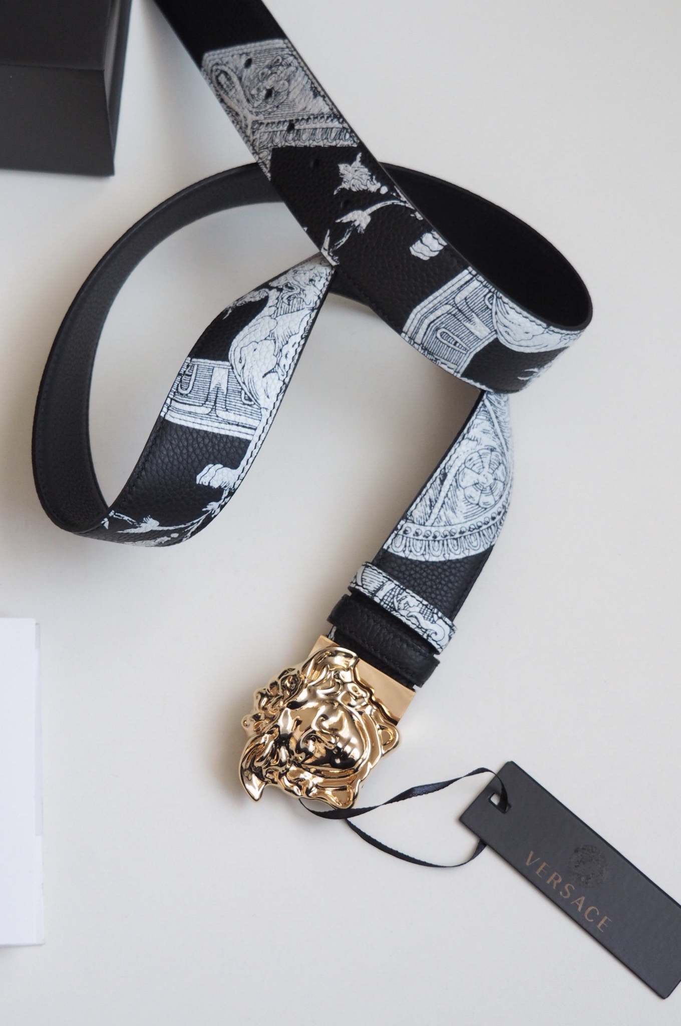 Versace Basic Belt Cow Leather S