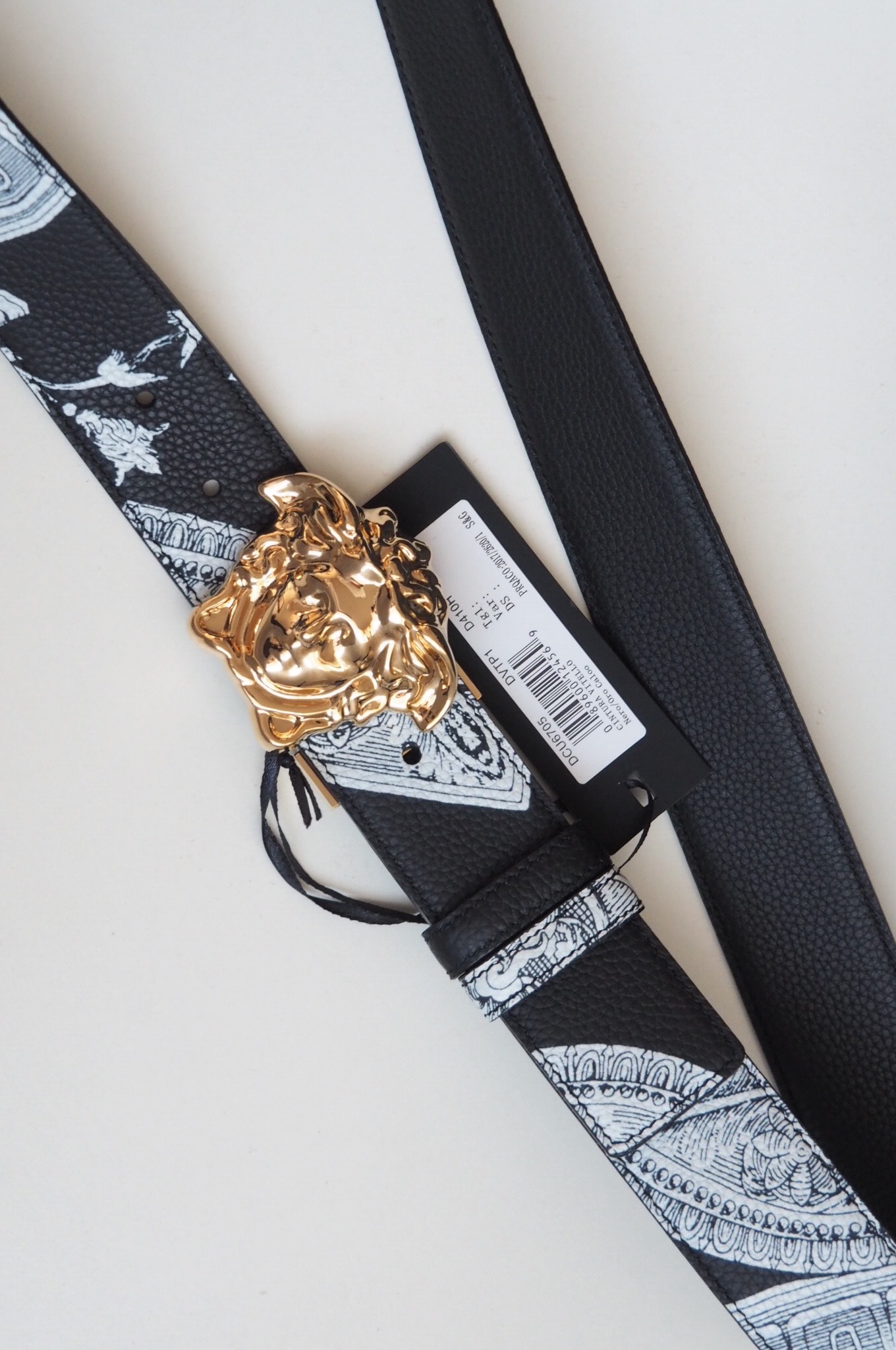 Versace Basic Belt Cow Leather S