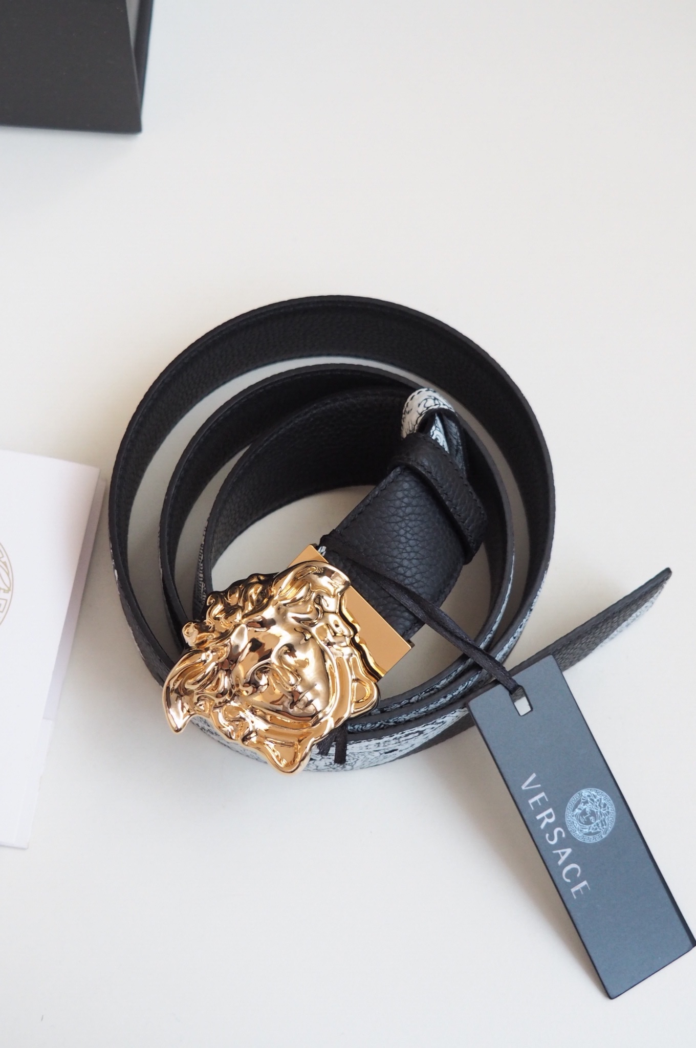 Versace Basic Belt Cow Leather S