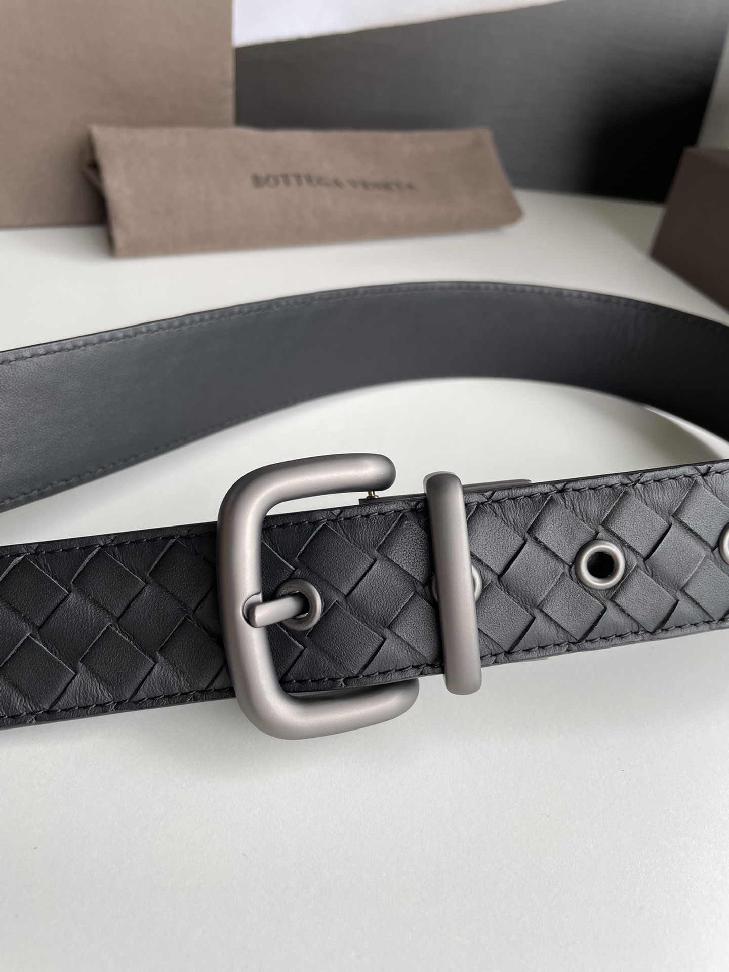 Bottega Veneta Pin Buckle Belt M