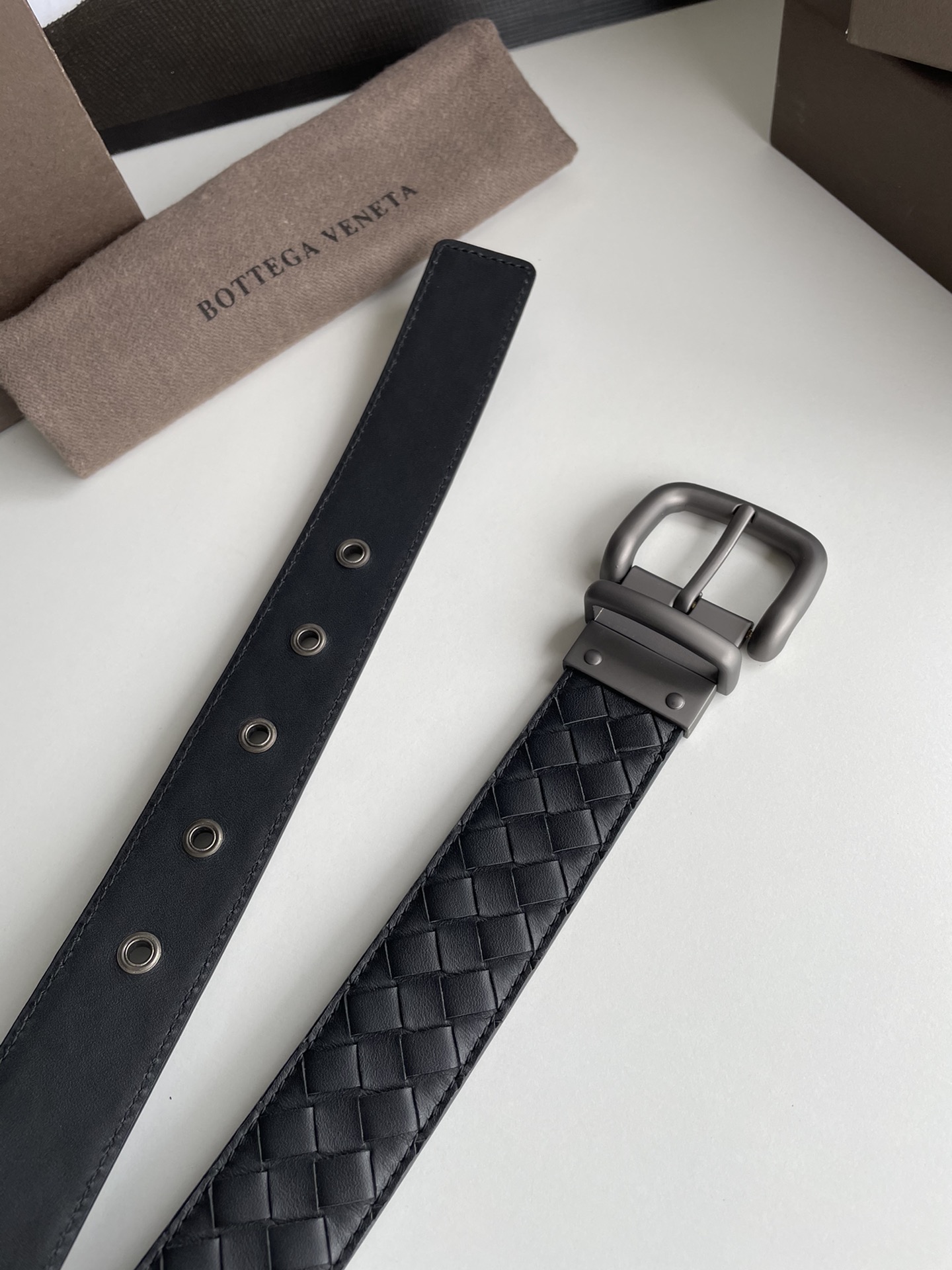 Bottega Veneta Pin Buckle Belt M