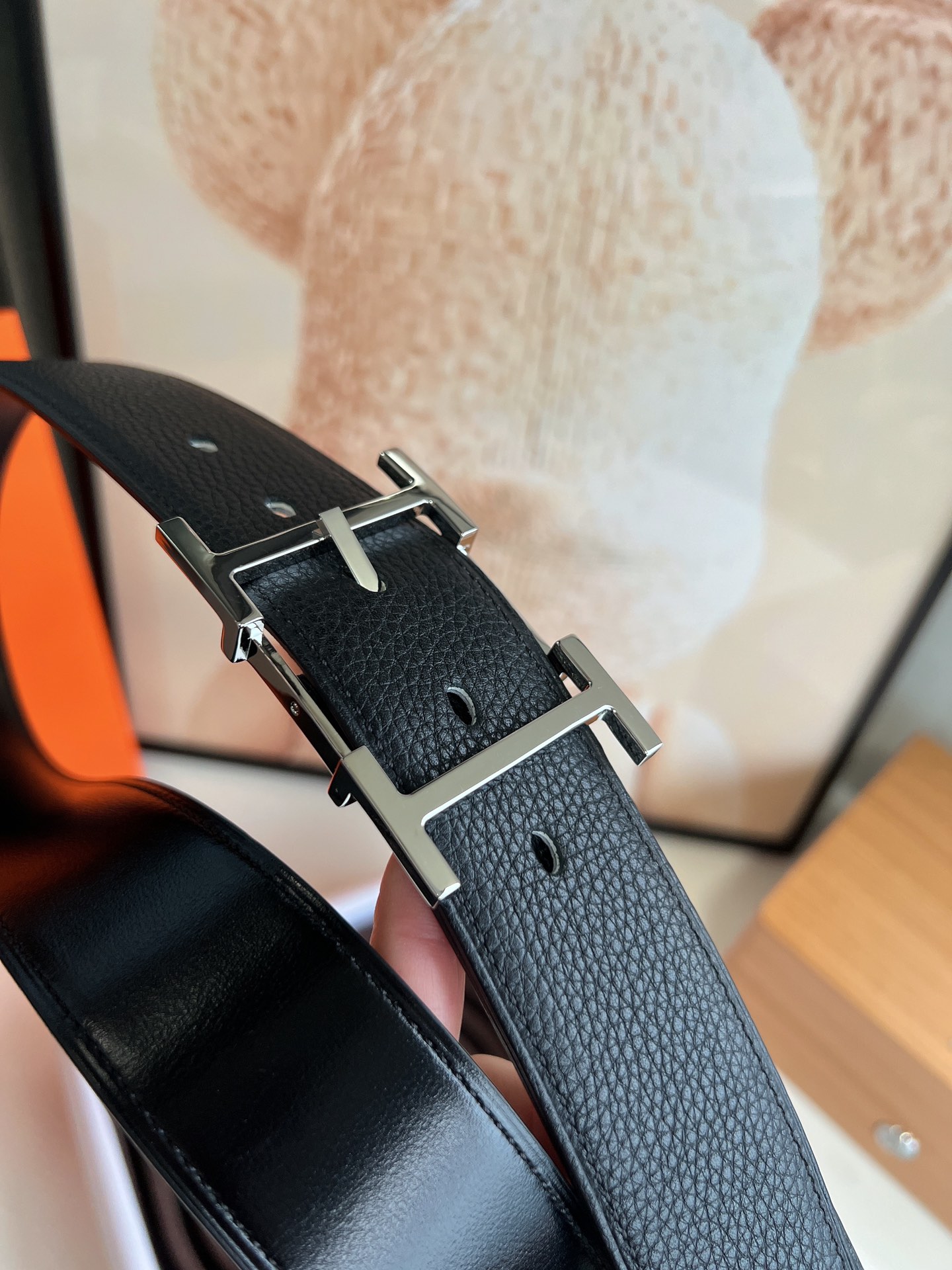 Hermès Basic Belt Cow Leather S-m