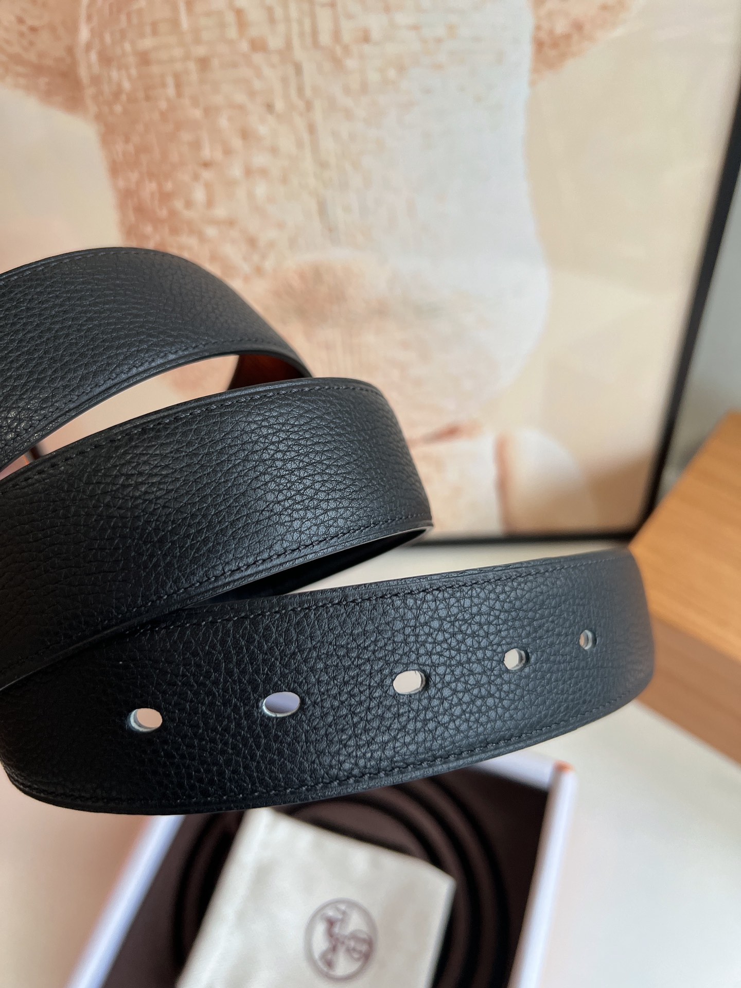 Hermès Basic Belt Cow Leather S-m