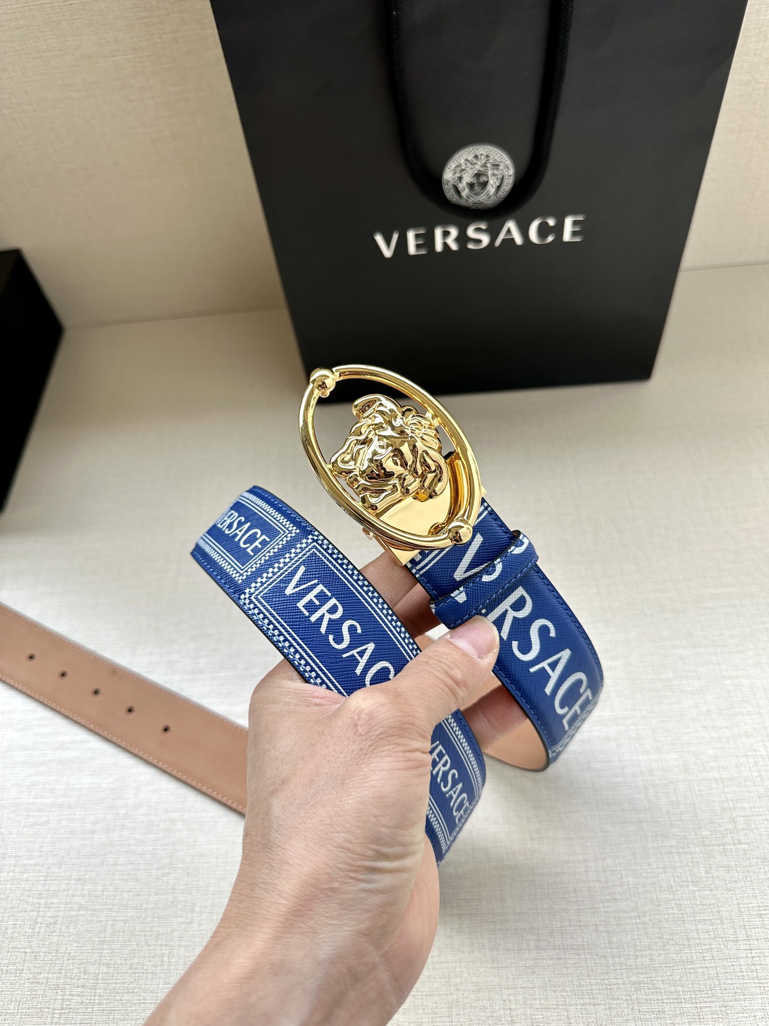 Versace Male Basic Belt S-m