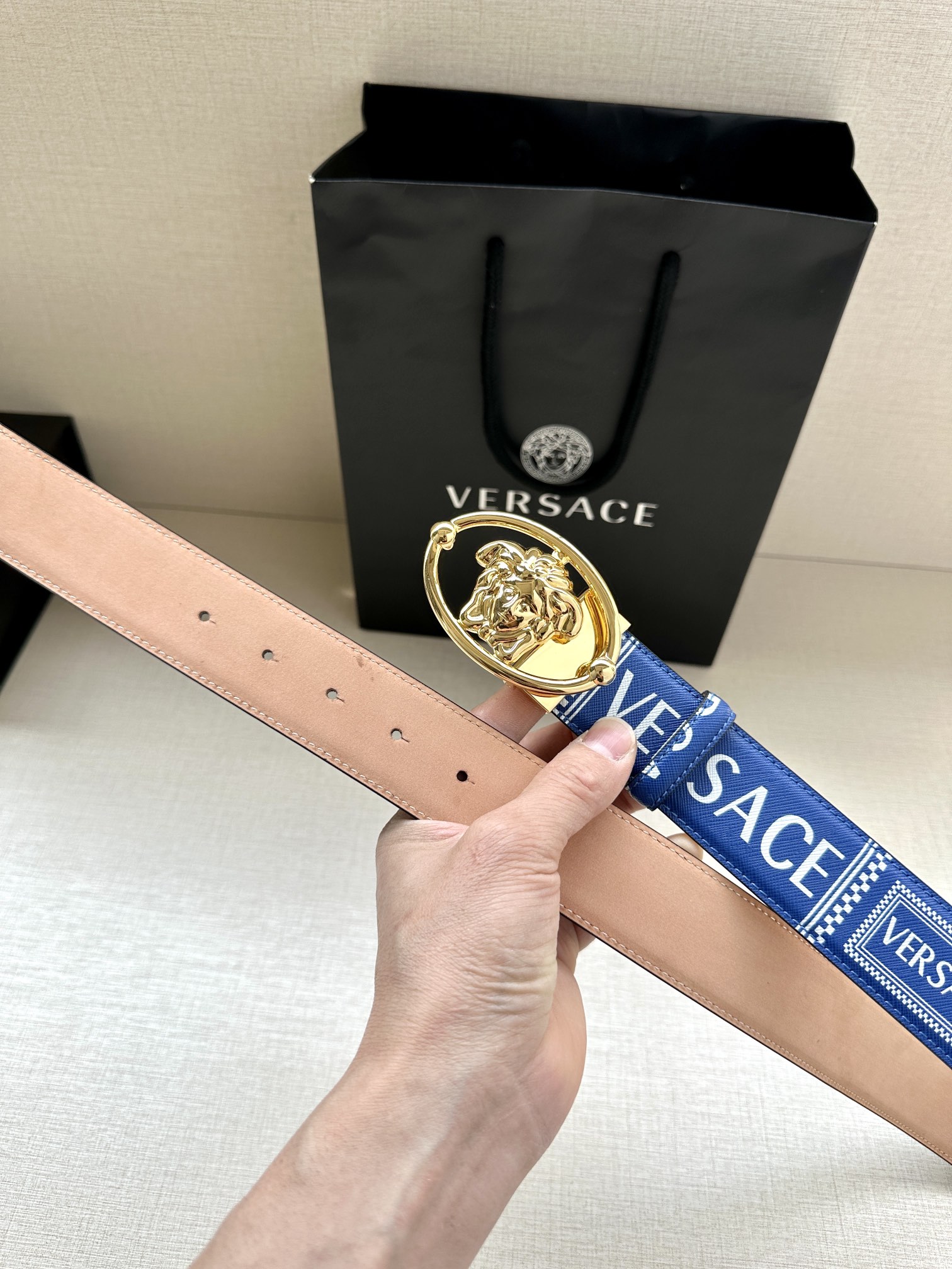 Versace Male Basic Belt S-m