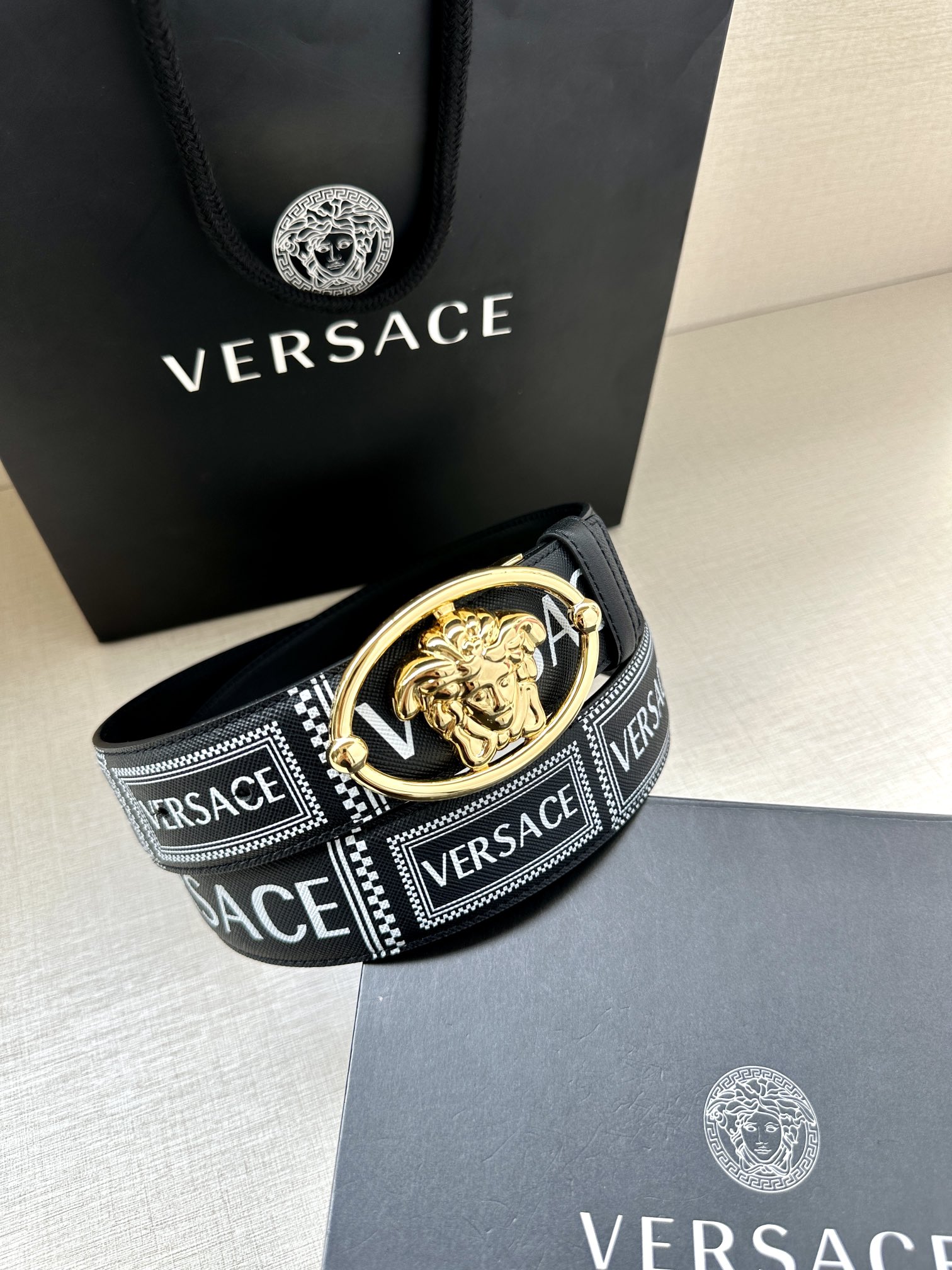 Versace Male Basic Belt S-m