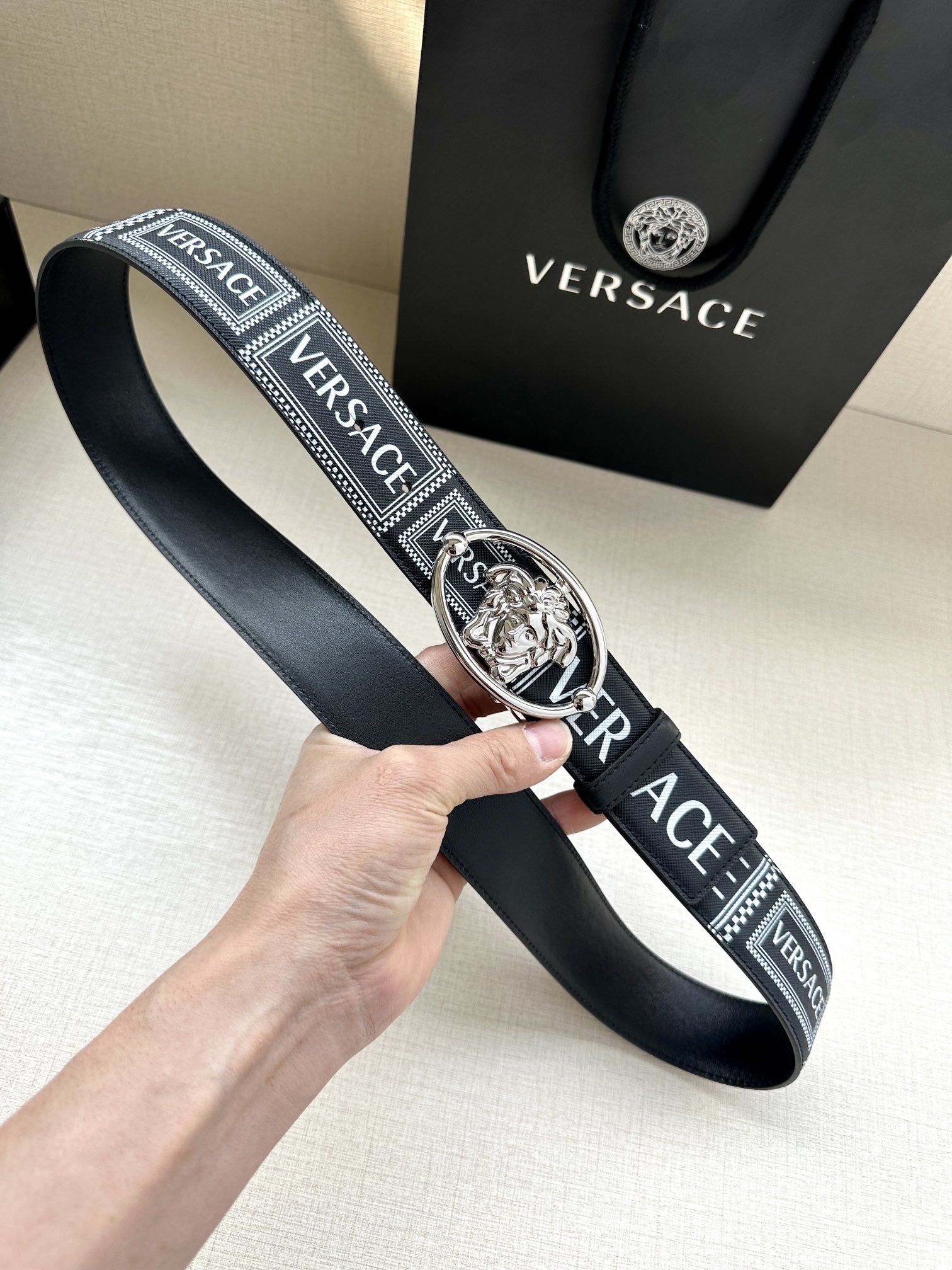 Versace Male Basic Belt S-m