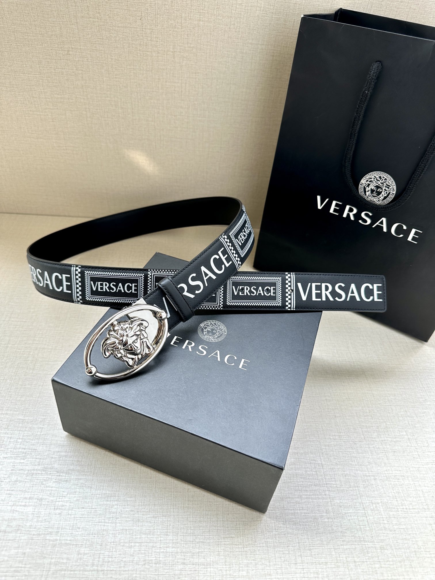 Versace Male Basic Belt S-m