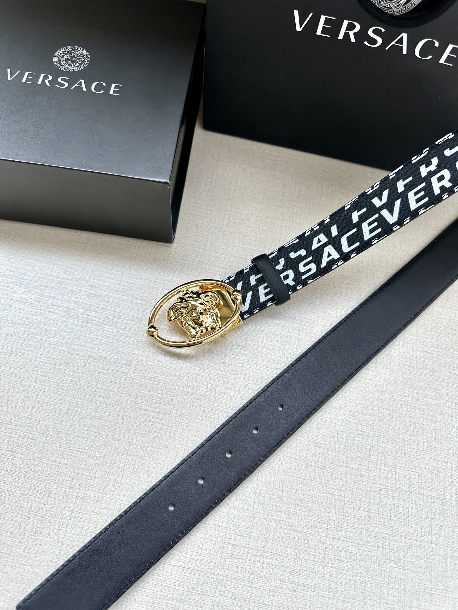 Versace Male Basic Belt S-m