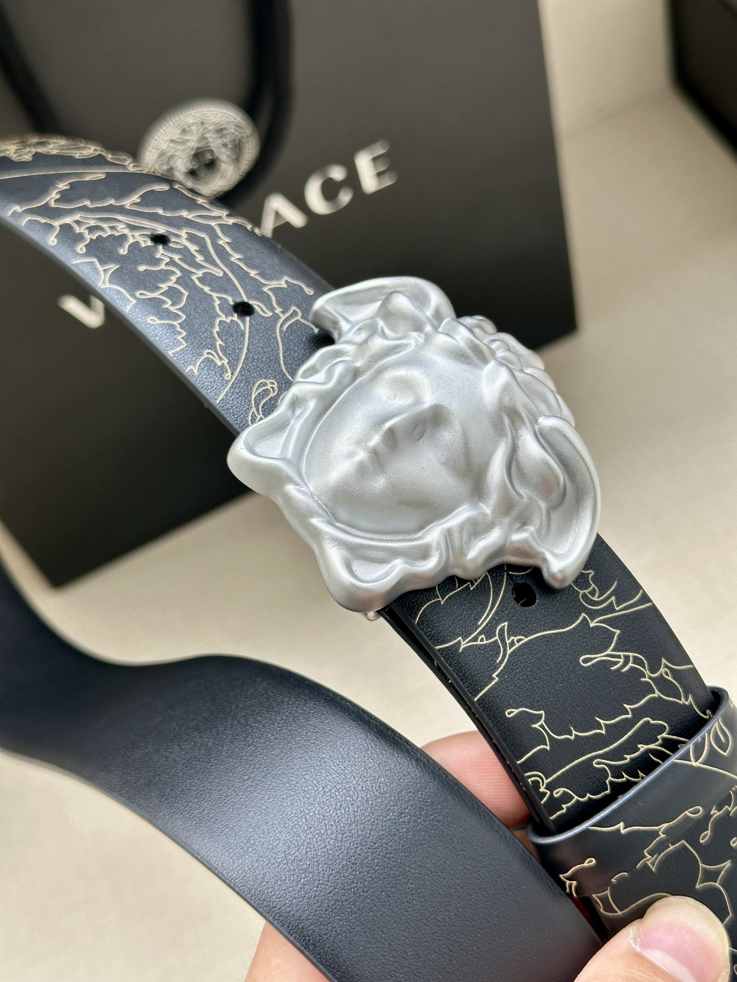 Versace Leather Belt S-m-l