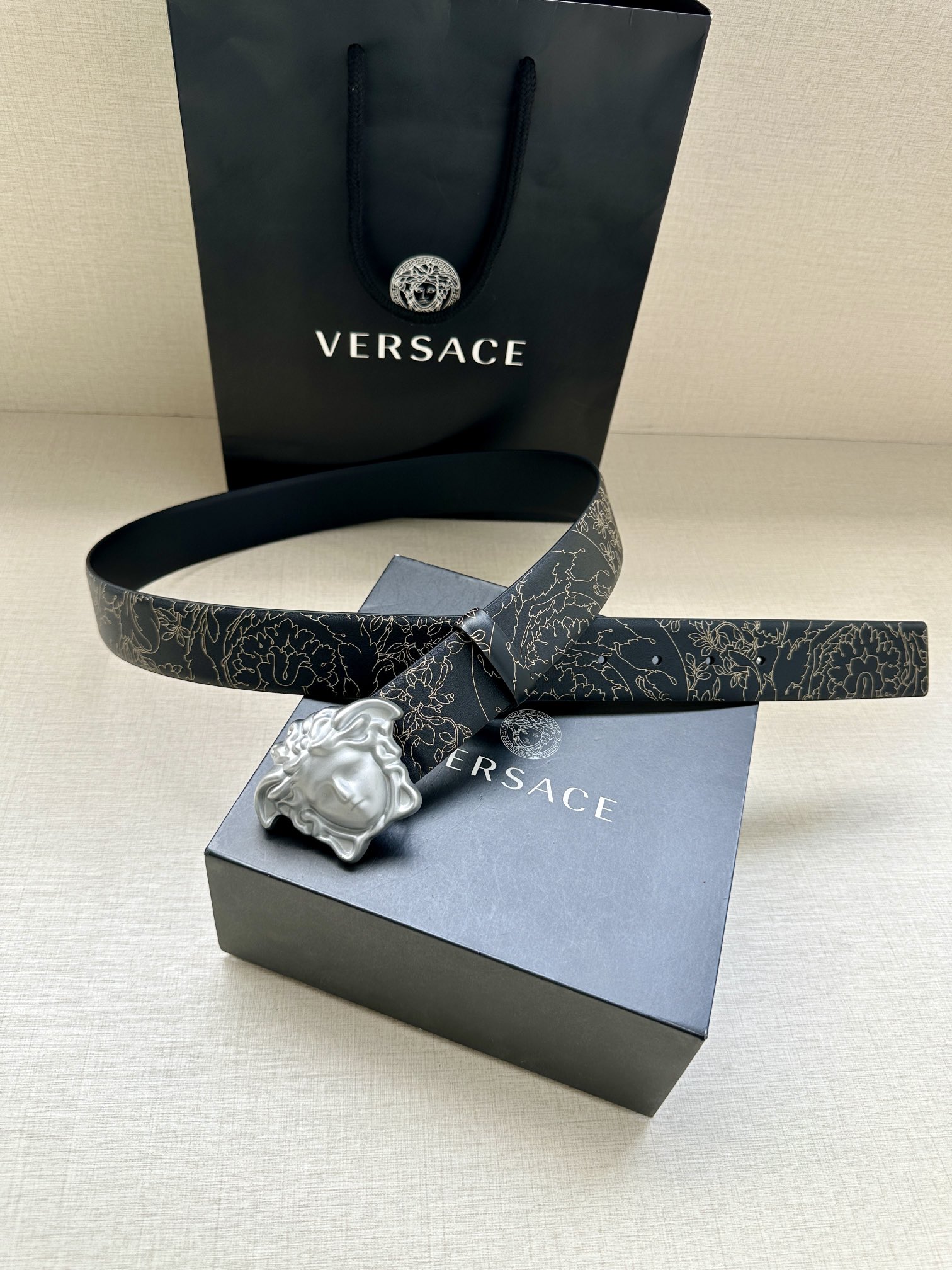 Versace Leather Belt S-m-l