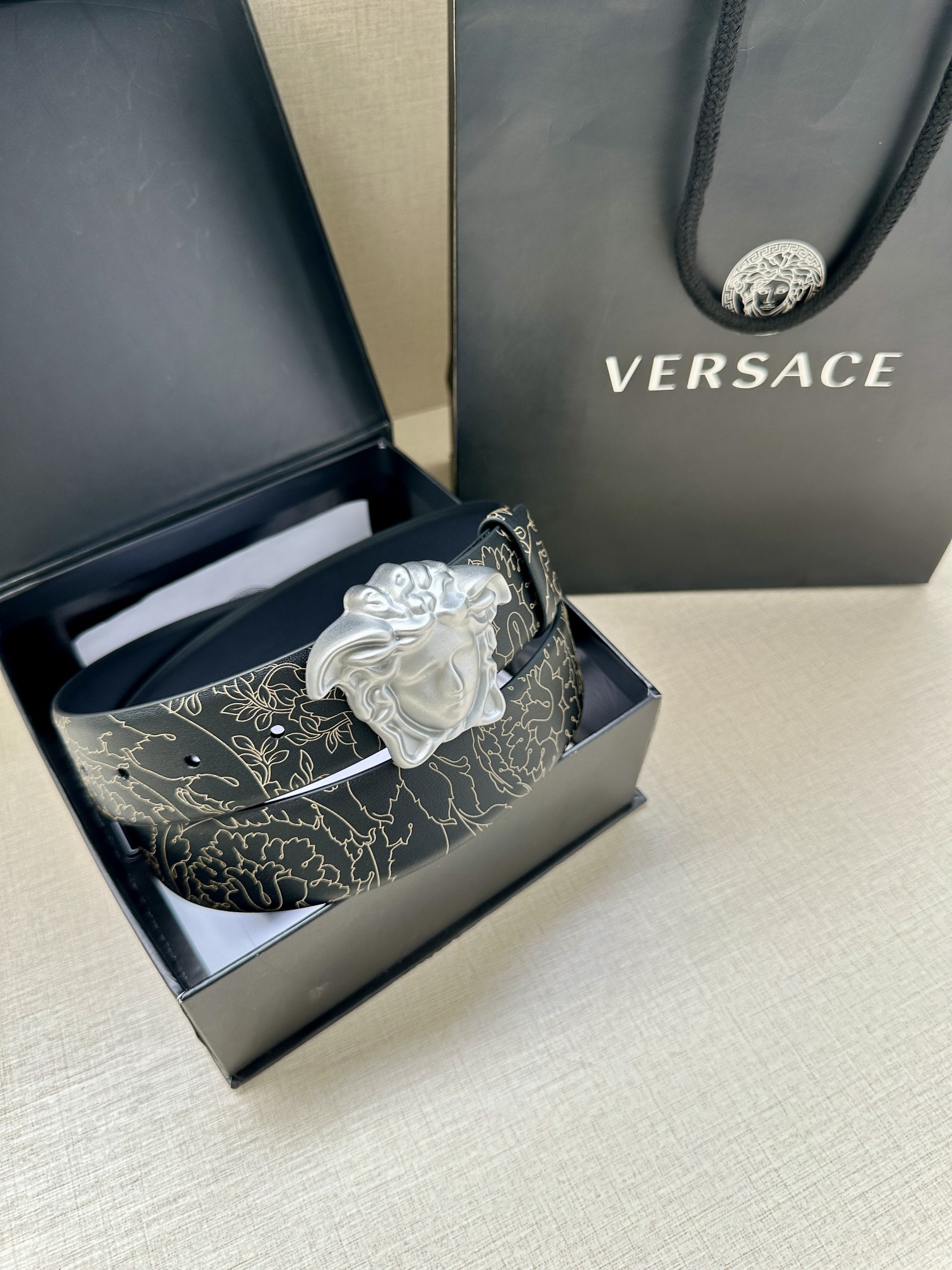 Versace Leather Belt S-m-l